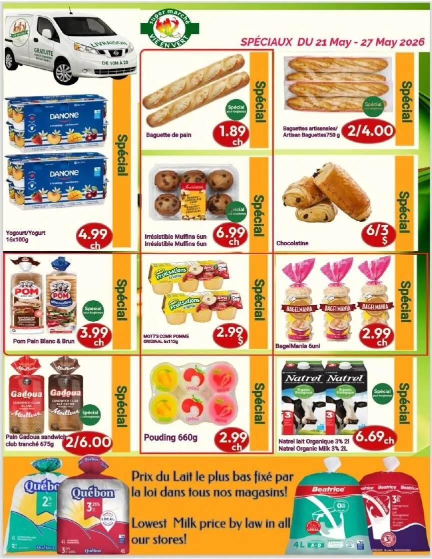 Page 4 de la Circulaire Marché Vie en Vert du 21 au 27 mai 2026