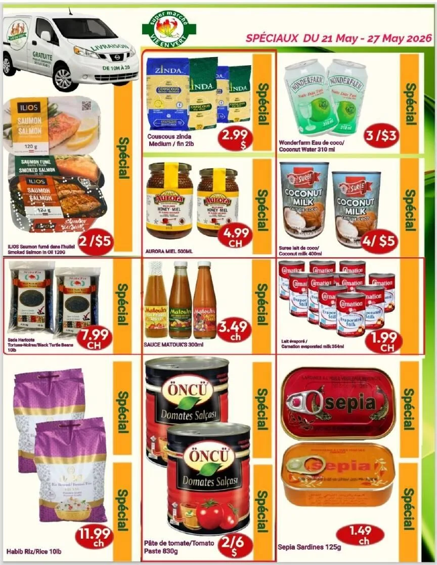 Page 6 de la Circulaire Marché Vie en Vert du 21 au 27 mai 2026