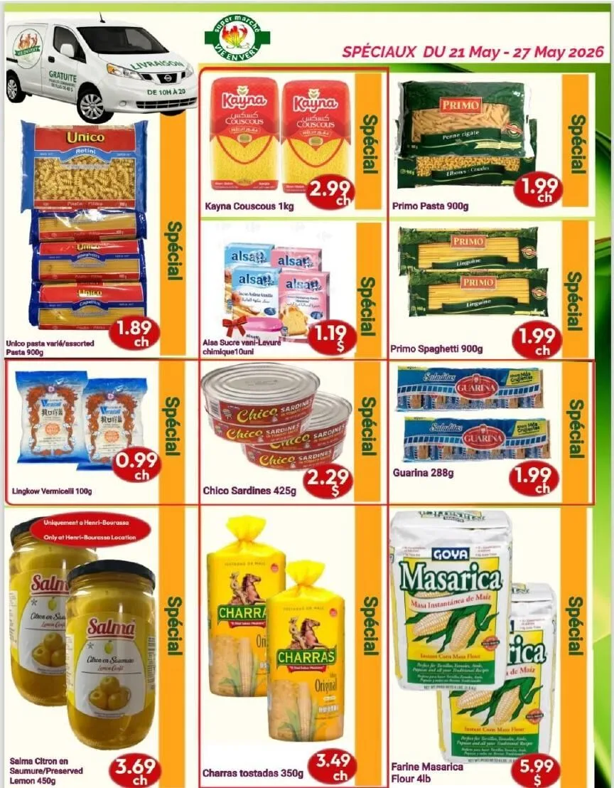 Page 7 de la Circulaire Marché Vie en Vert du 21 au 27 mai 2026