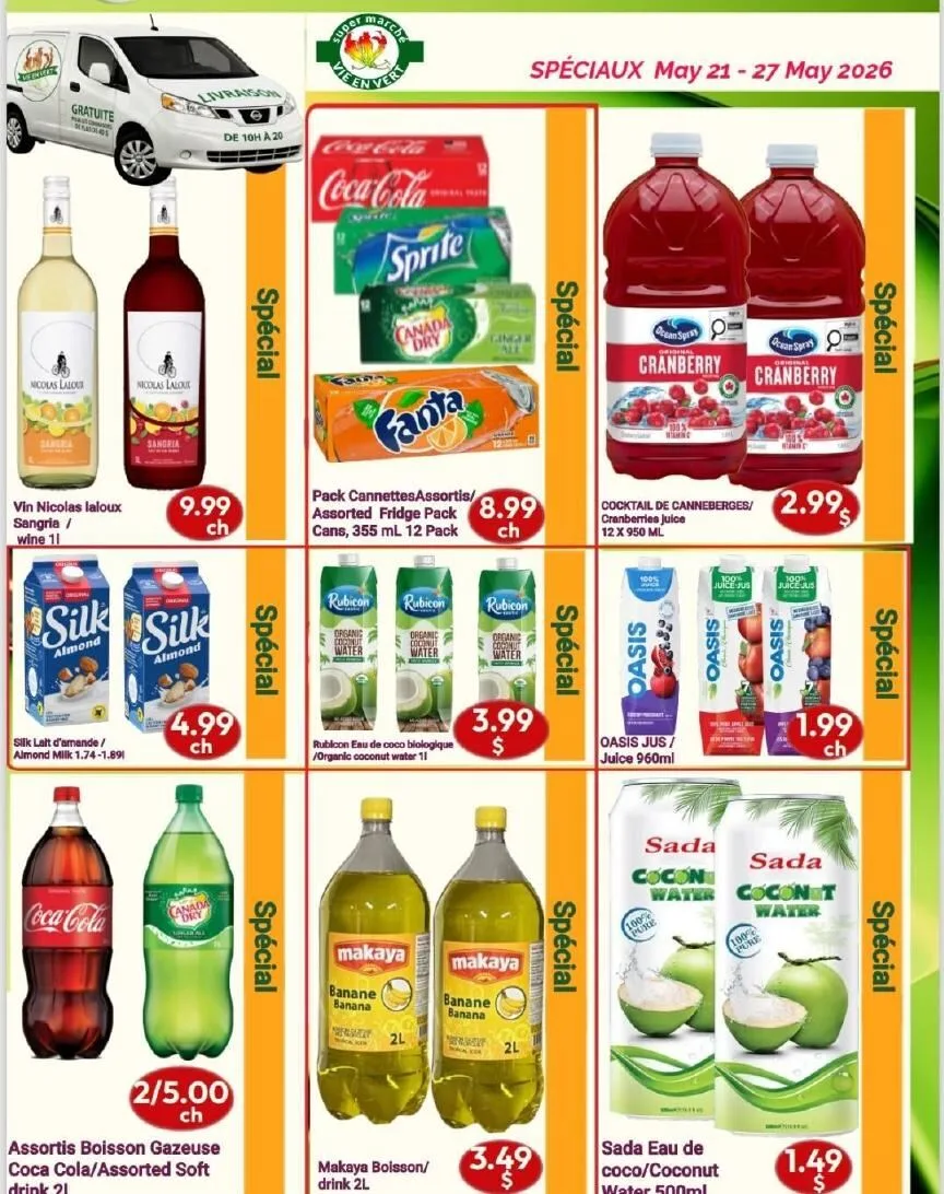 Page 9 de la Circulaire Marché Vie en Vert du 21 au 27 mai 2026