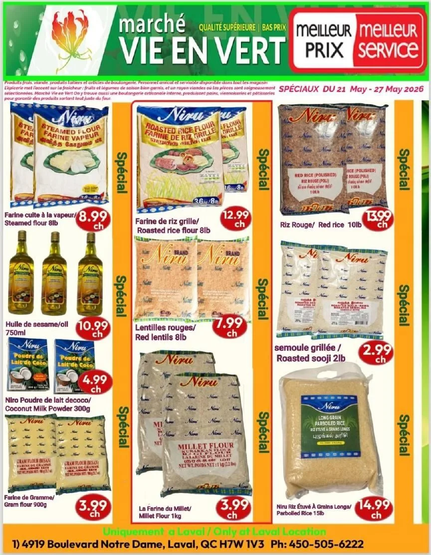 Page 10 de la Circulaire Marché Vie en Vert du 21 au 27 mai 2026
