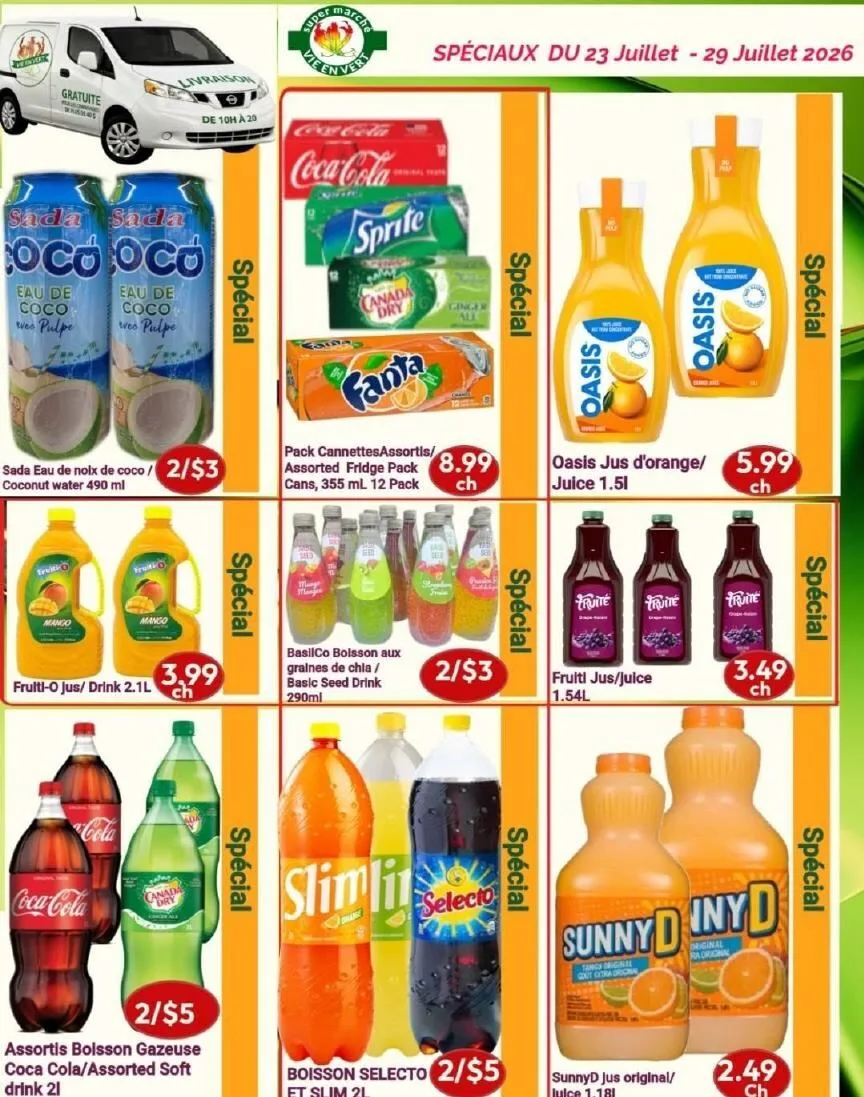 Page 7 de la Circulaire Marché Vie en Vert du 23 au 29 juillet 2026
