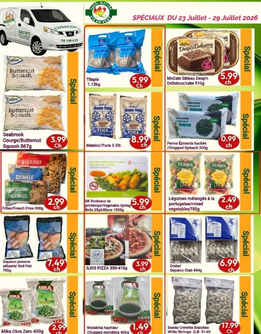 Page 10 de la Circulaire Marché Vie en Vert du 23 au 29 juillet 2026