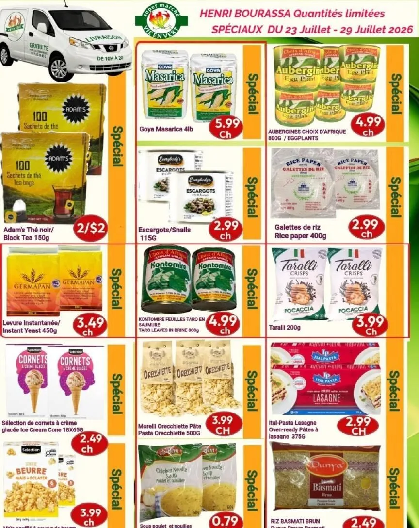 Page 11 de la Circulaire Marché Vie en Vert du 23 au 29 juillet 2026