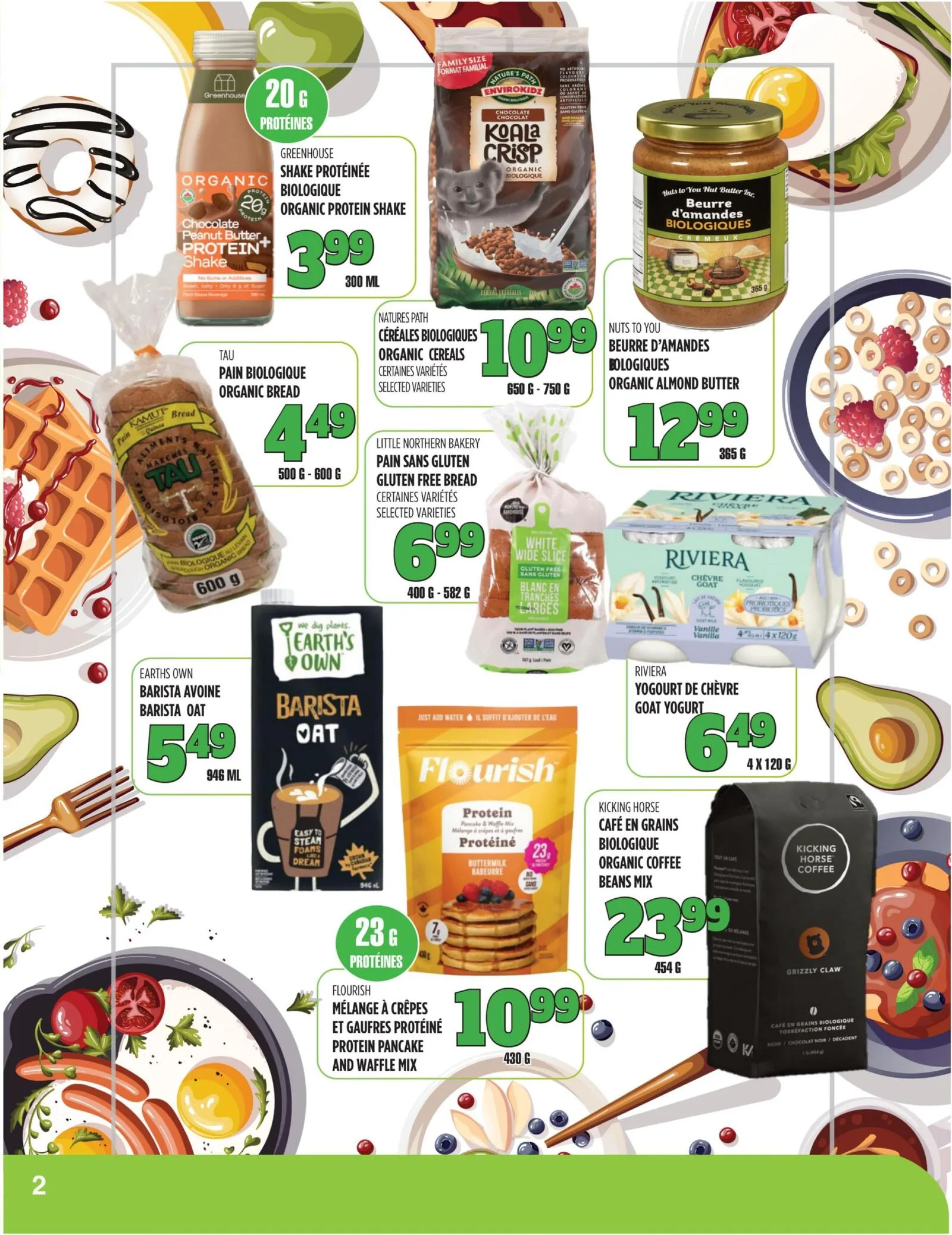 Page 2 de la Circulaire Marchés TAU du 3 au 30 août 2026