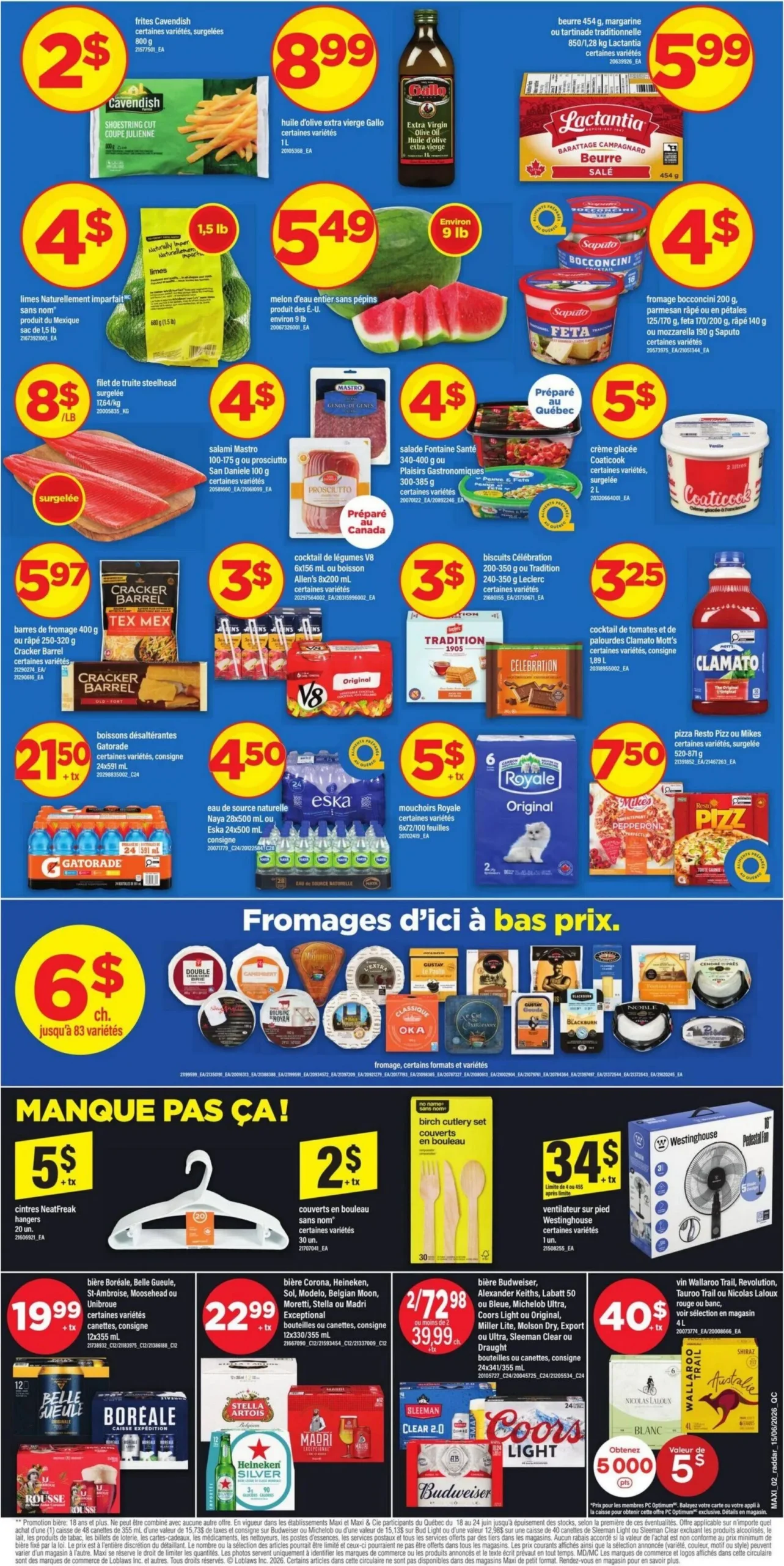 Page 2 de la Circulaire Maxi du 12 au 18 juin 2026