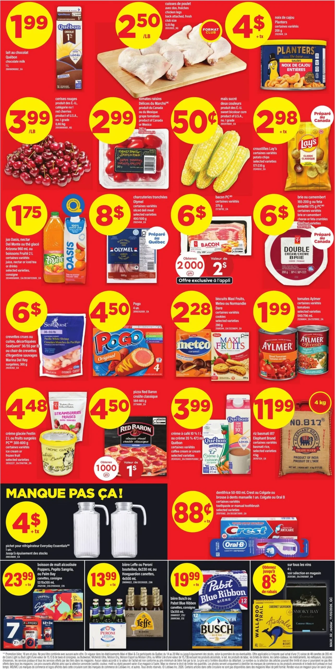 Page 2 de la Circulaire Maxi du 14 au 20 mai 2026