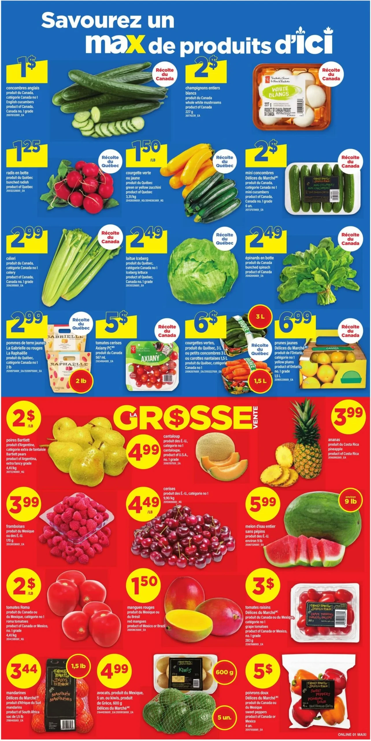 Page 4 de la Circulaire Maxi du 16 au 22 juillet 2026
