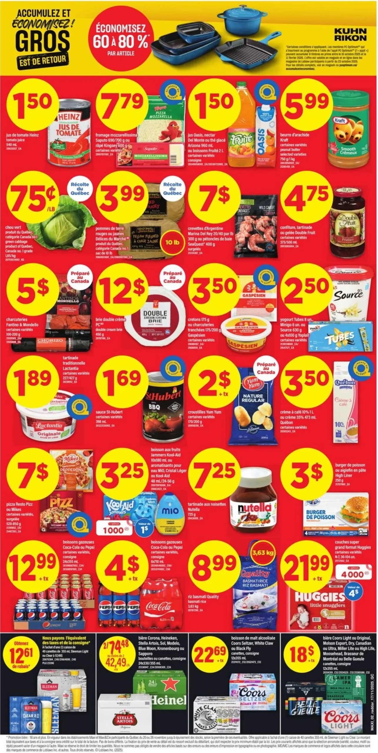 Page 2 de la Circulaire Maxi du 20 au 26 novembre 2025