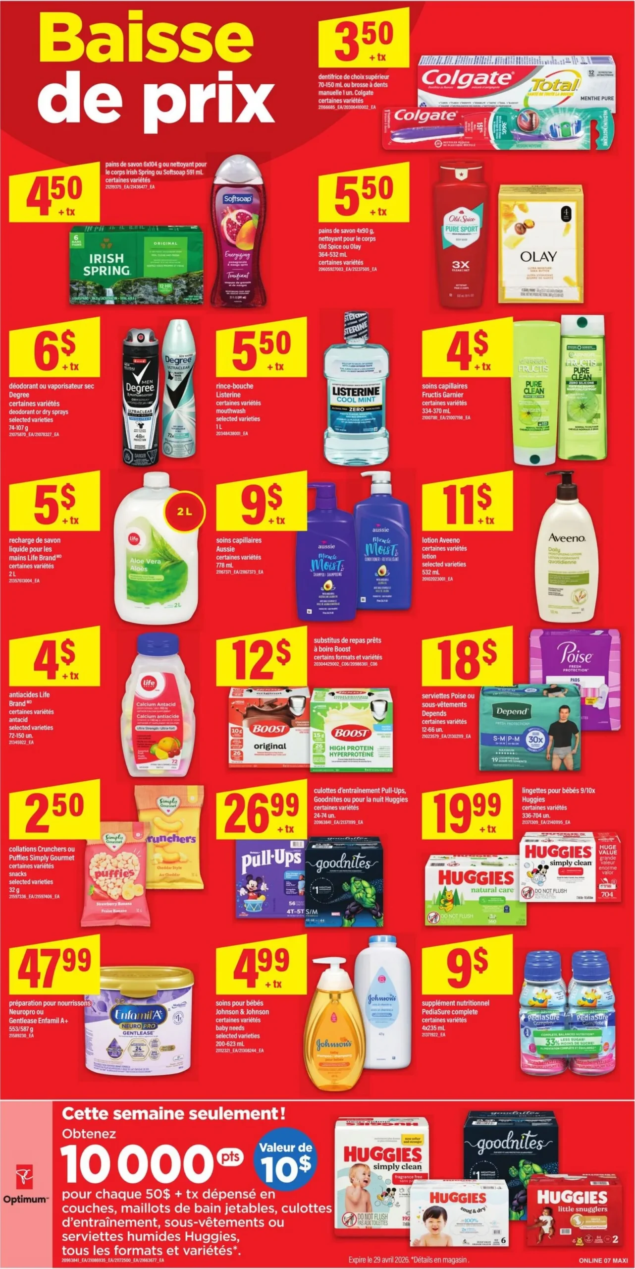 Page 10 de la Circulaire Maxi du 23 au 29 avril 2026