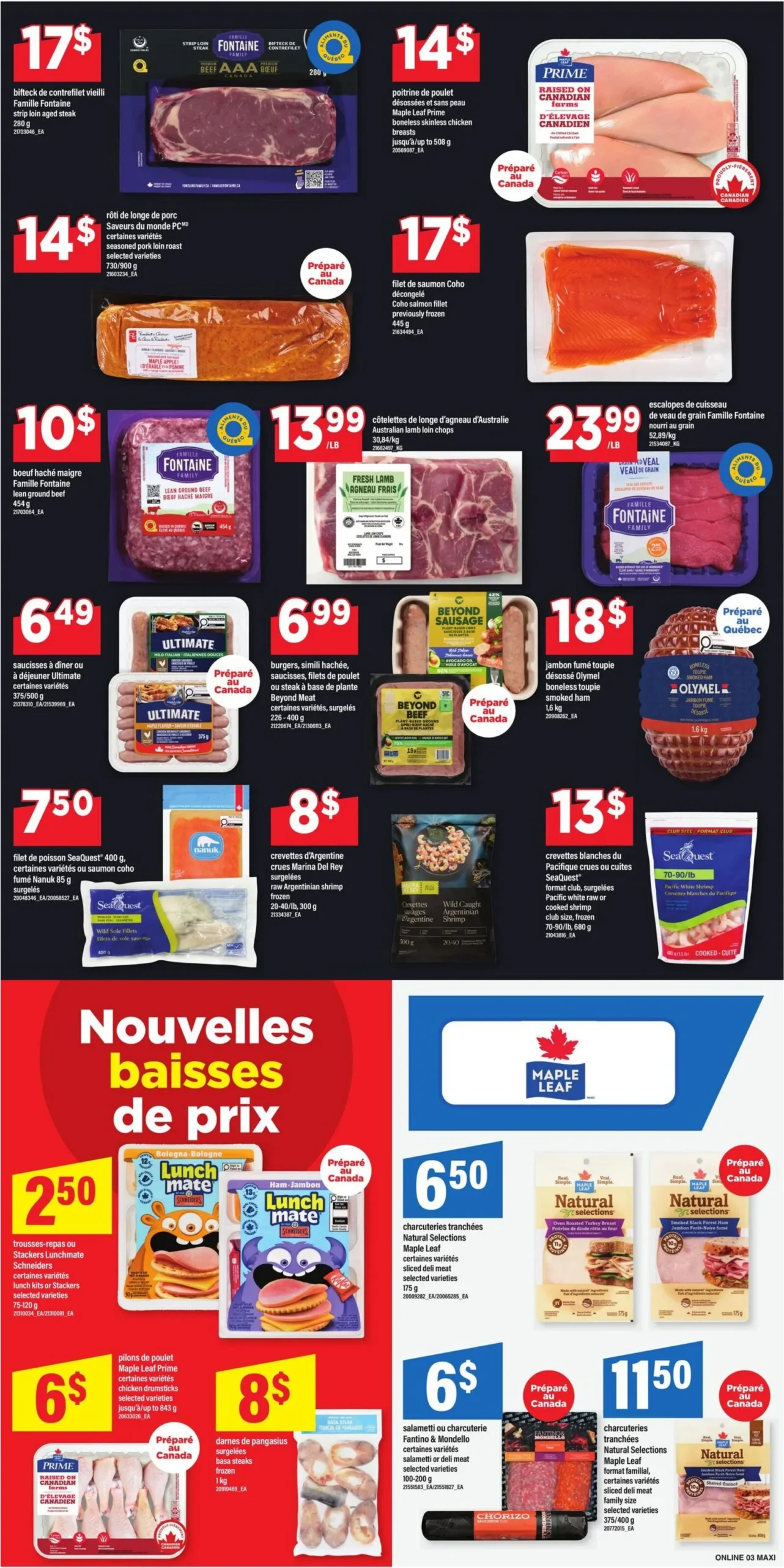 Page 7 de la Circulaire Maxi du 24 au 30 septembre 2026