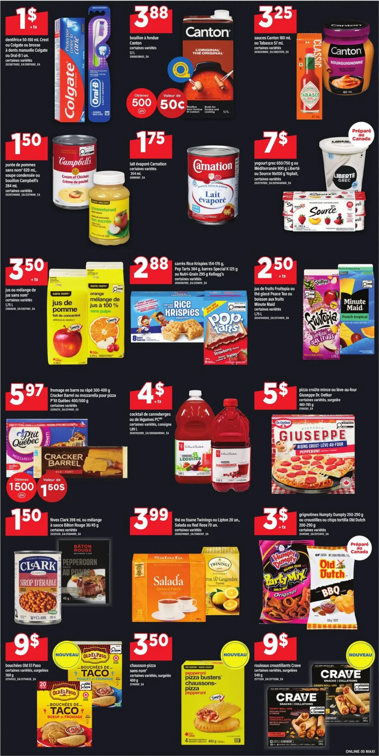 Page 9 de la Circulaire Maxi du 24 au 30 septembre 2026
