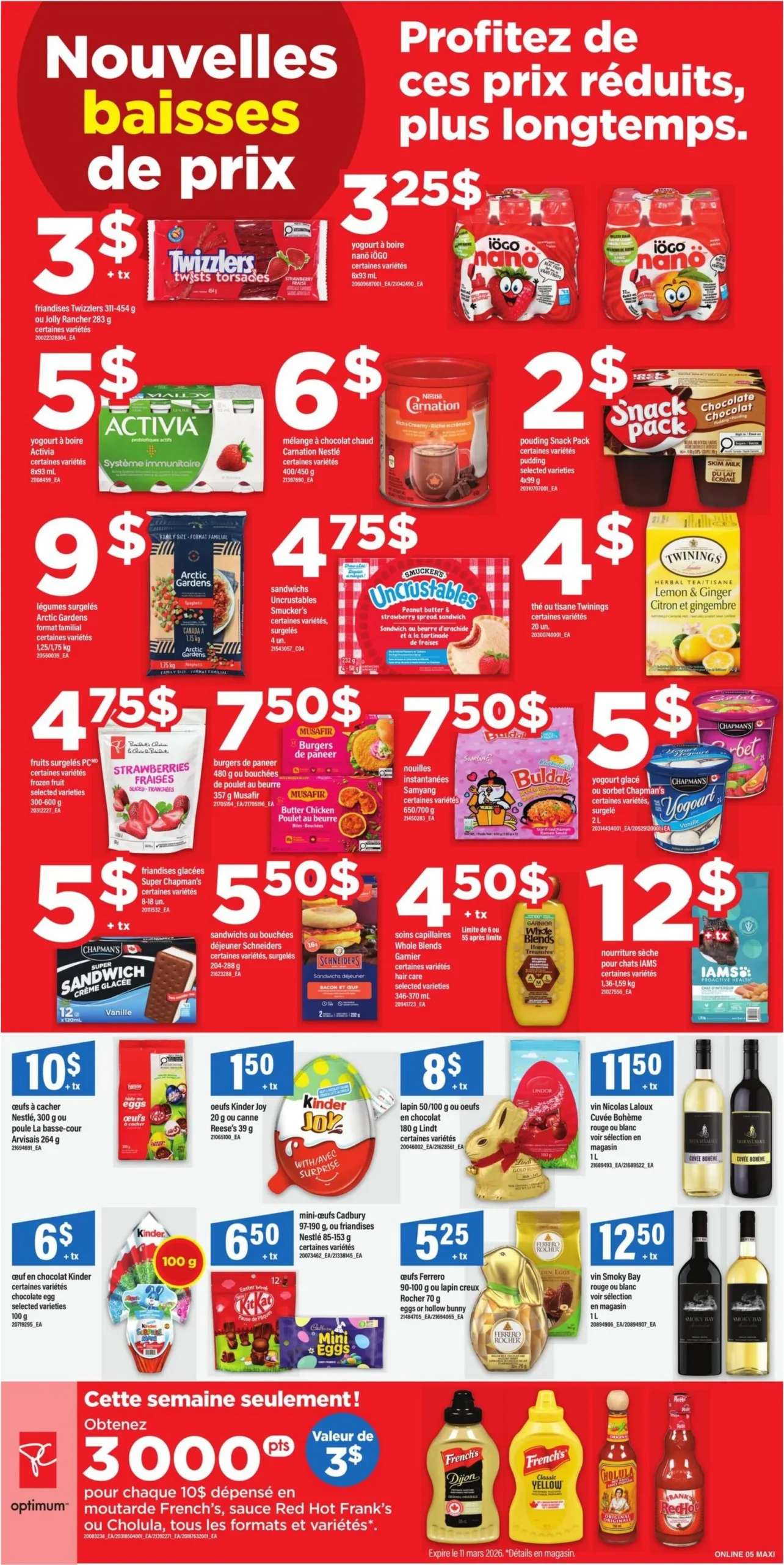 Page 8 de la Circulaire Maxi du 5 au 11 mars 2026