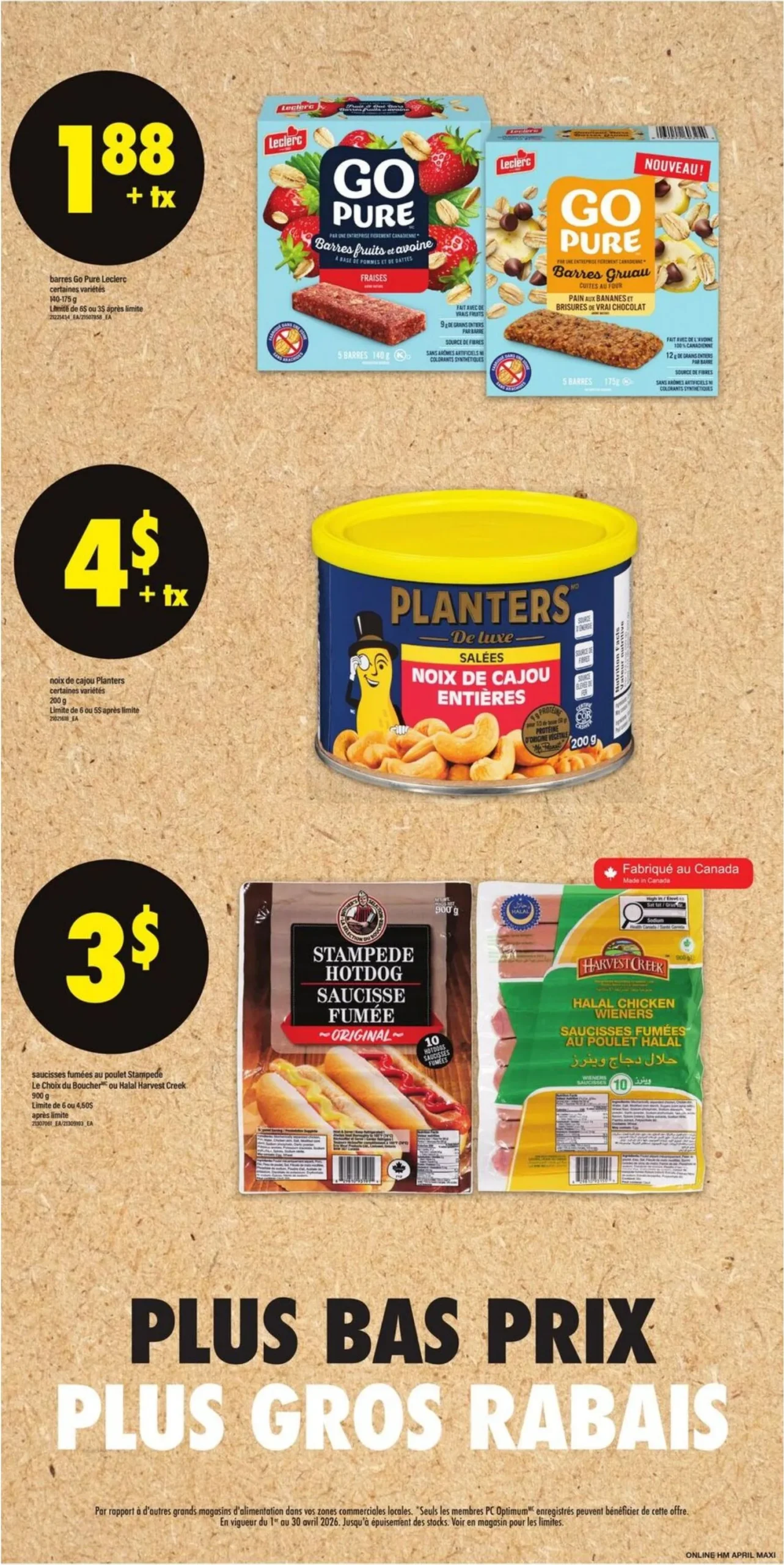 Page 3 de la Circulaire Maxi du 9 au 15 avril 2026