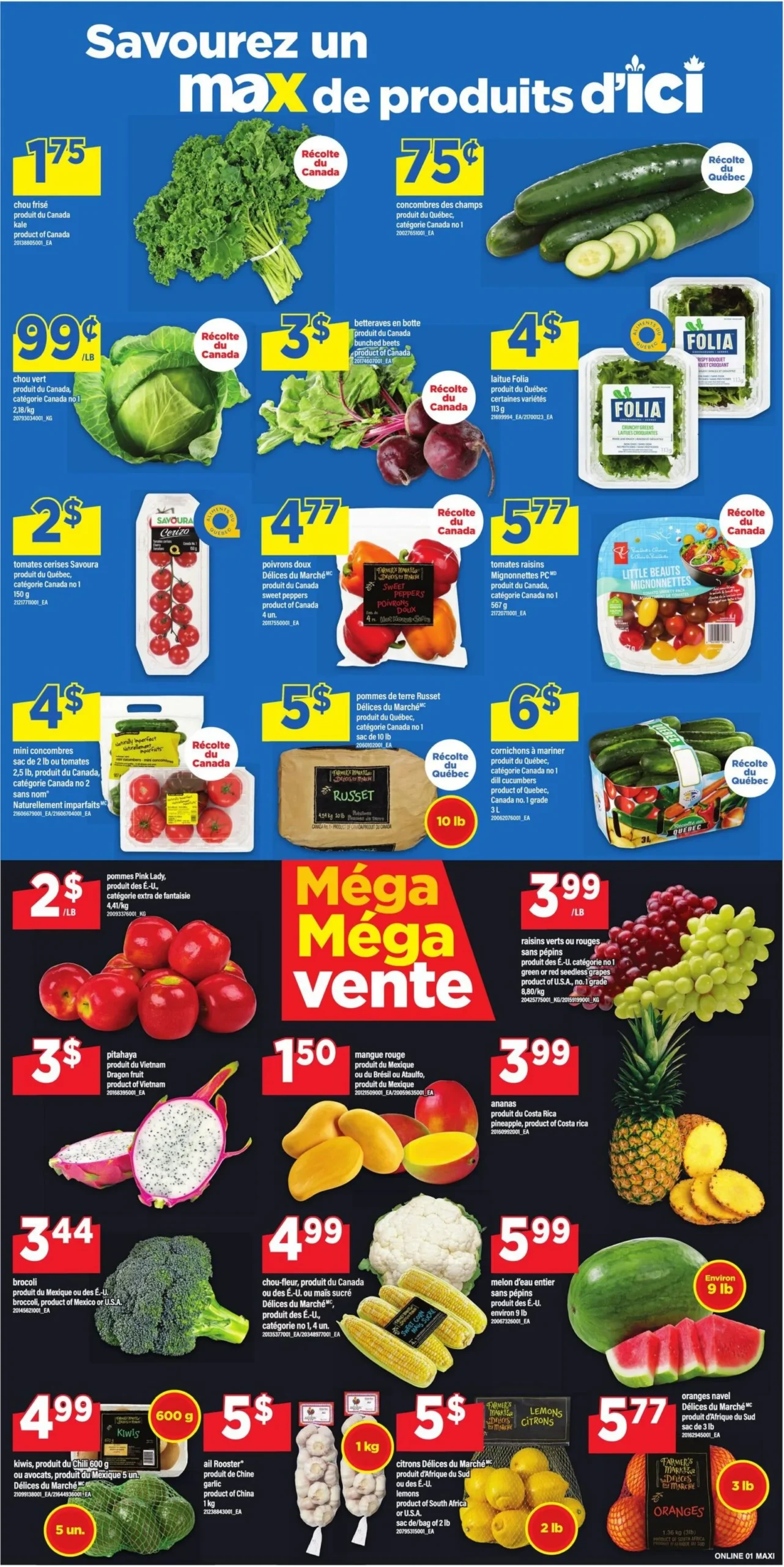 Page 5 de la Circulaire Maxi du 9 au 15 juillet 2026
