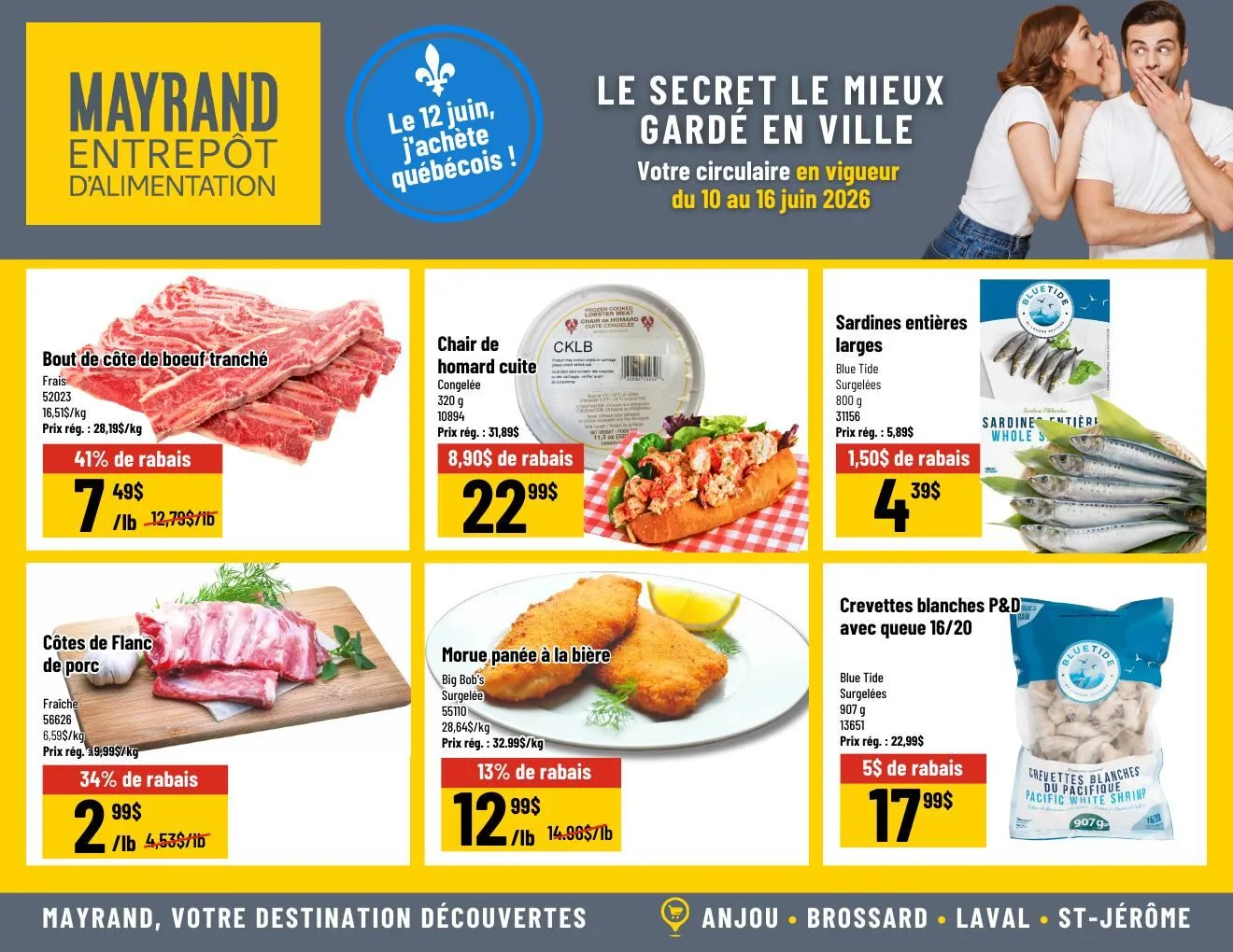 Page 2 de la Circulaire Mayrand du 10 au 16 juin 2026