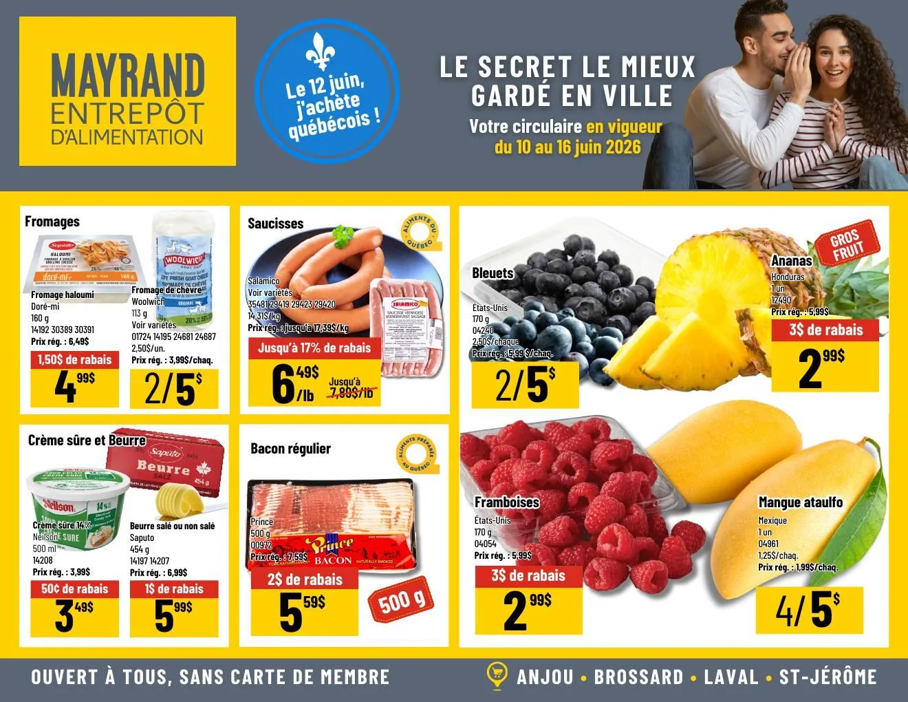 Page 3 de la Circulaire Mayrand du 10 au 16 juin 2026