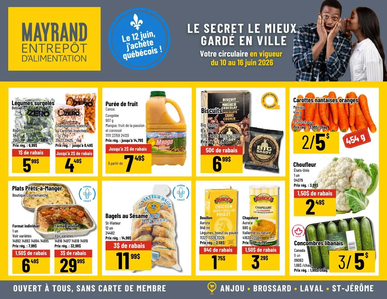 Page 4 de la Circulaire Mayrand du 10 au 16 juin 2026