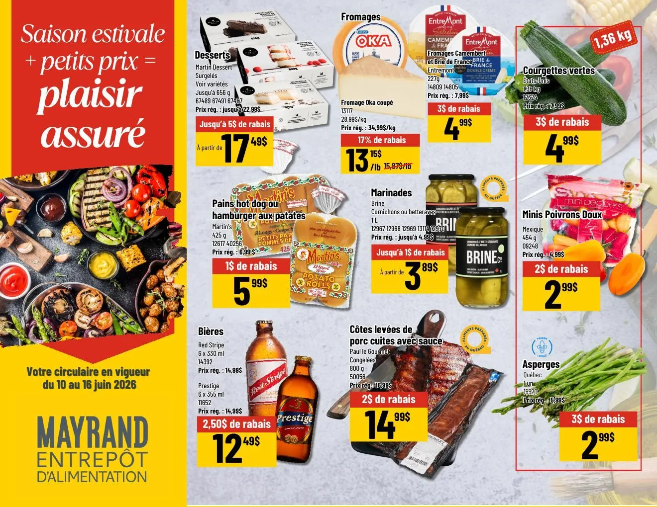 Page 5 de la Circulaire Mayrand du 10 au 16 juin 2026