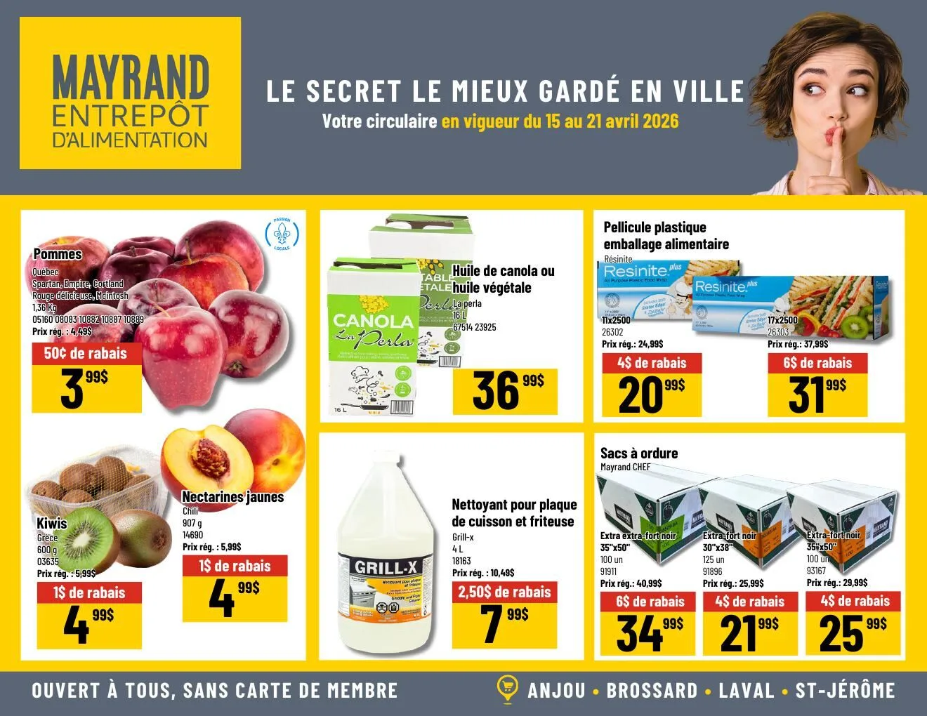 Page 6 de la Circulaire Mayrand du 15 au 21 avril 2026