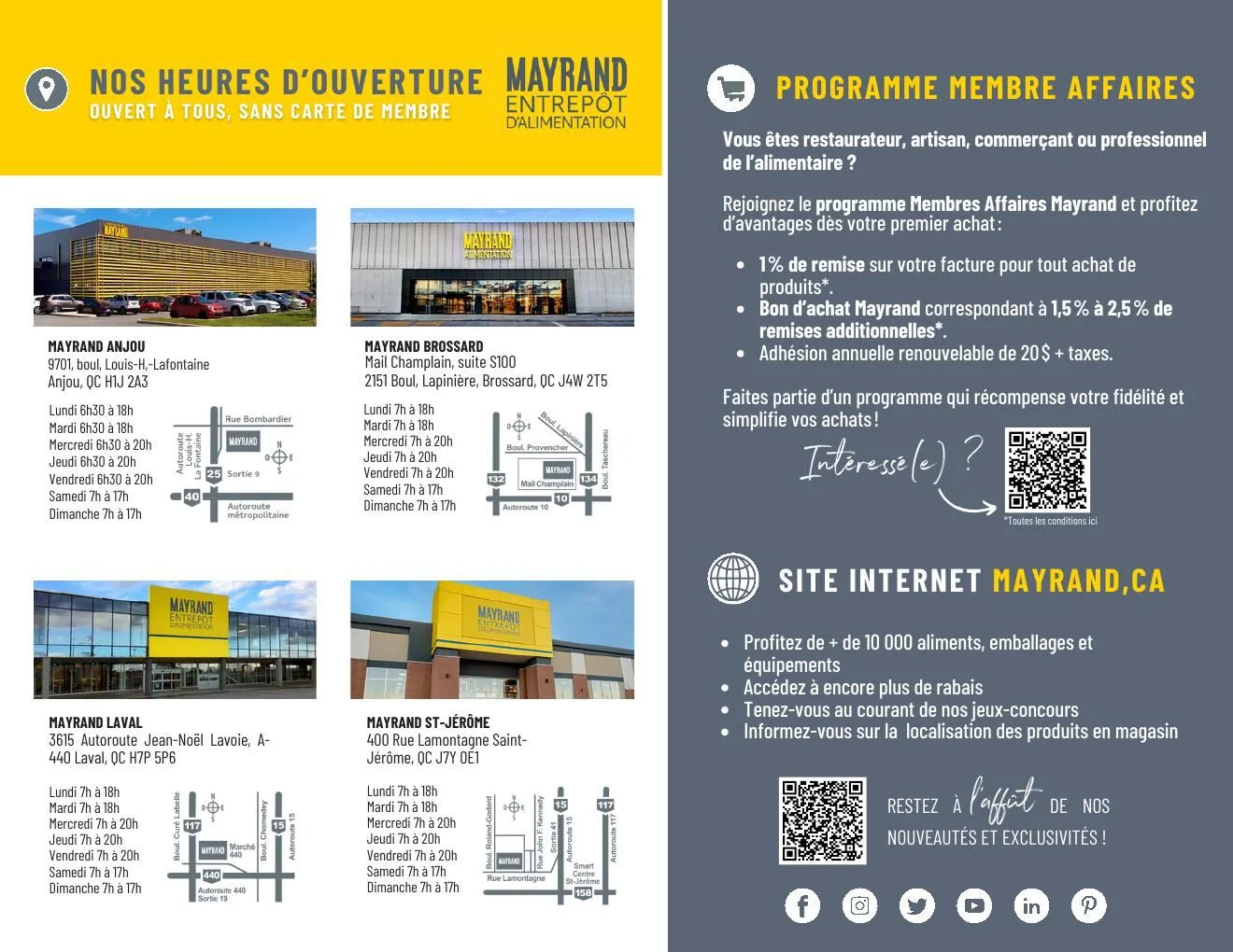 Page 7 de la Circulaire Mayrand du 15 au 21 avril 2026