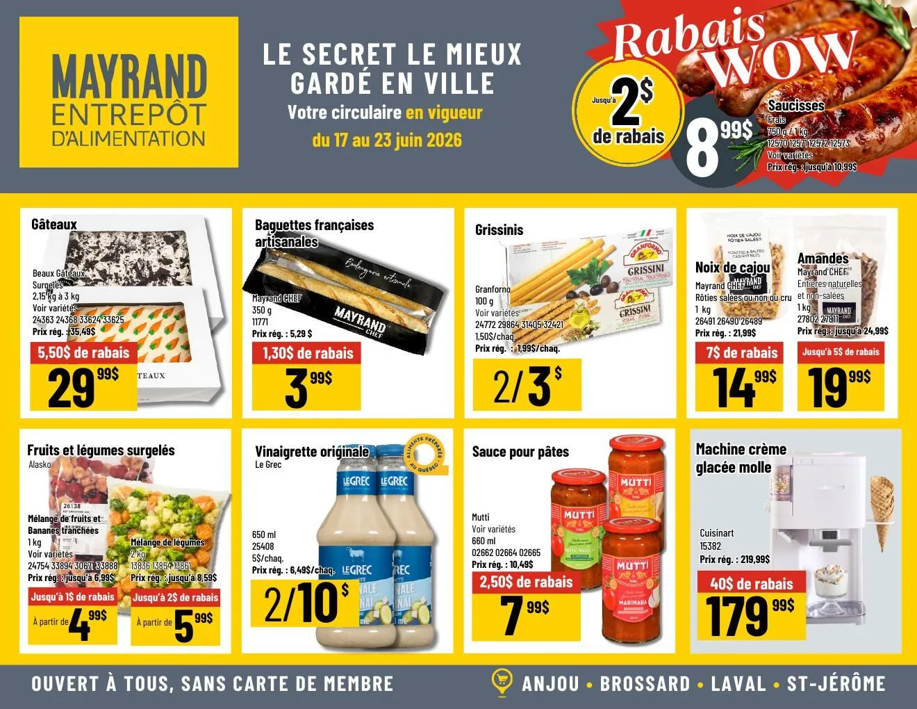 Page 4 de la Circulaire Mayrand du 17 au 23 juin 2026
