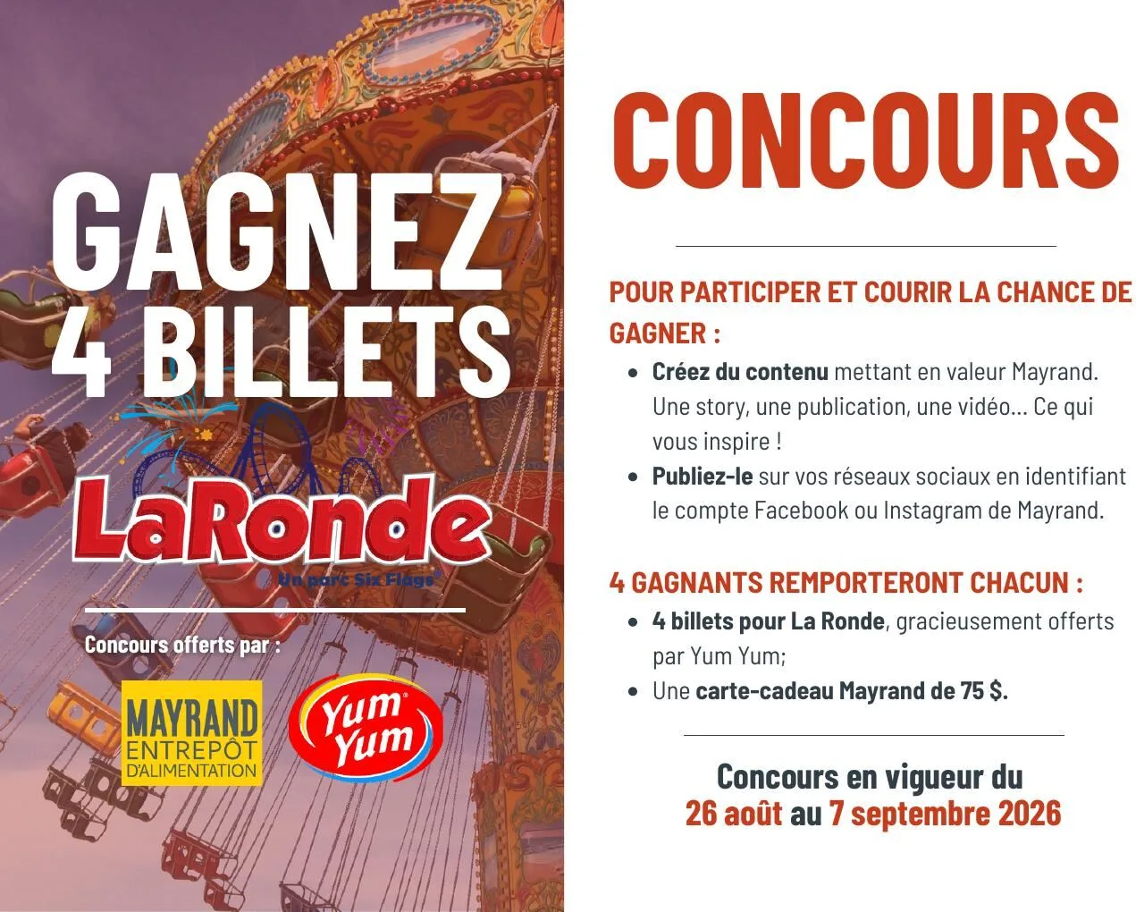 Page 8 de la Circulaire Mayrand du 2 au 8 septembre 2026