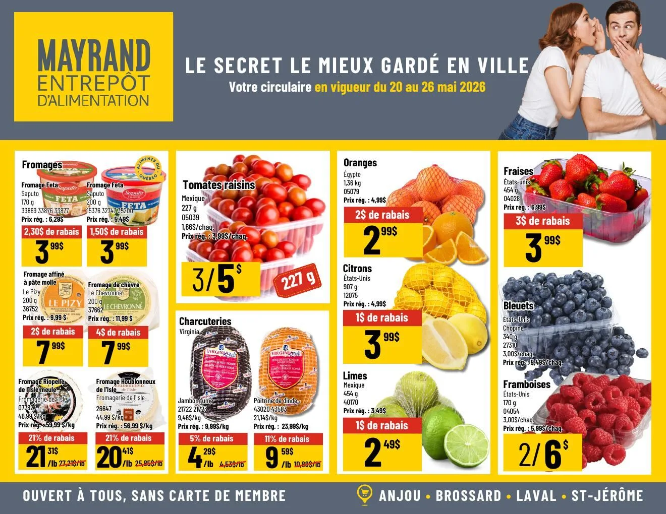 Page 3 de la Circulaire Mayrand du 20 au 26 mai 2026