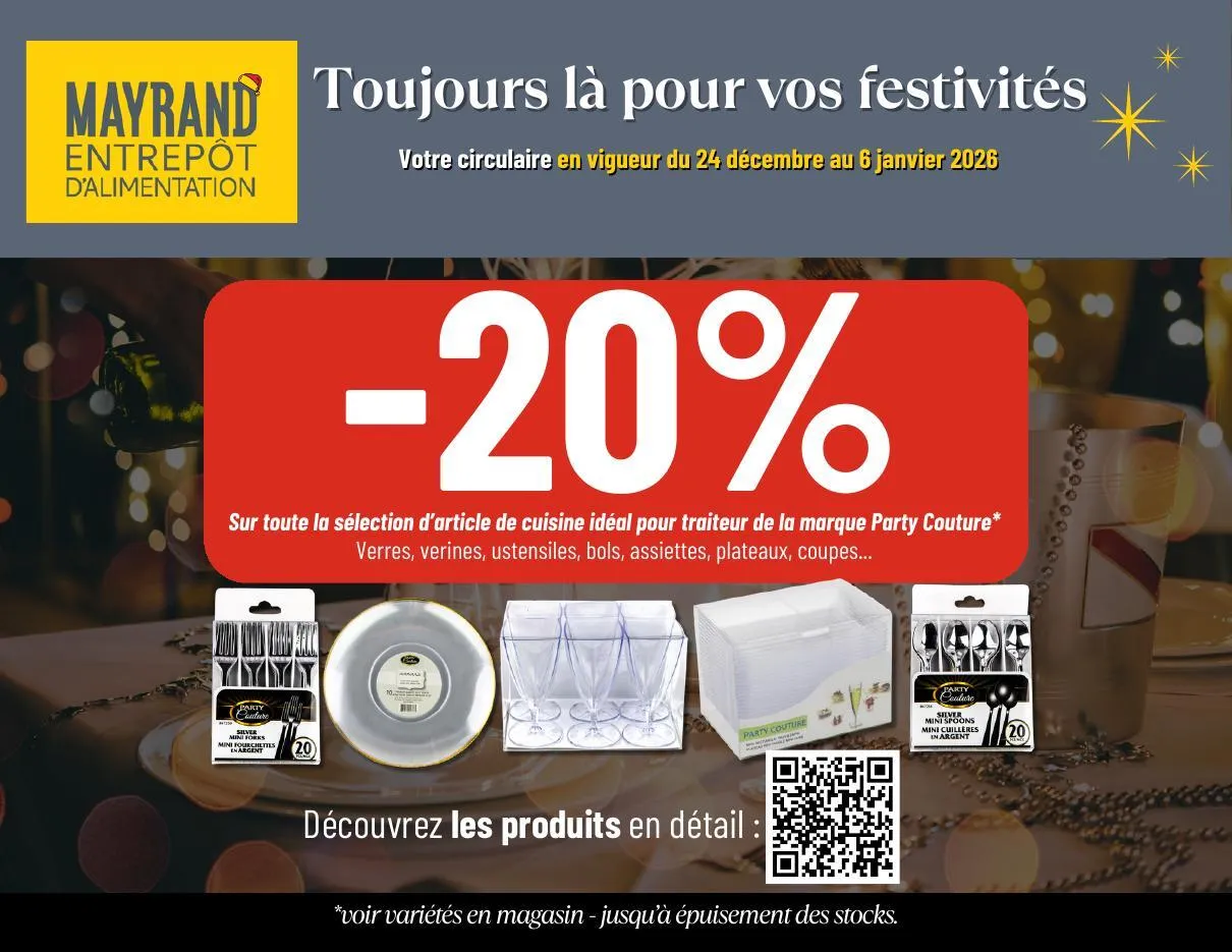 Page 6 de la Circulaire Mayrand du 24 décembre 2025 au 6 janvier 2026