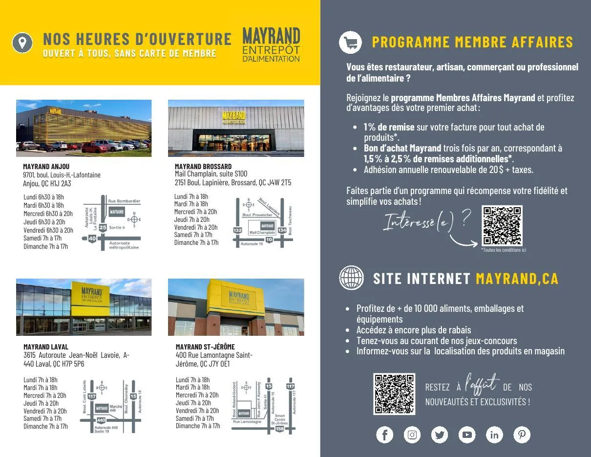 Page 8 de la Circulaire Mayrand du 24 décembre 2025 au 6 janvier 2026