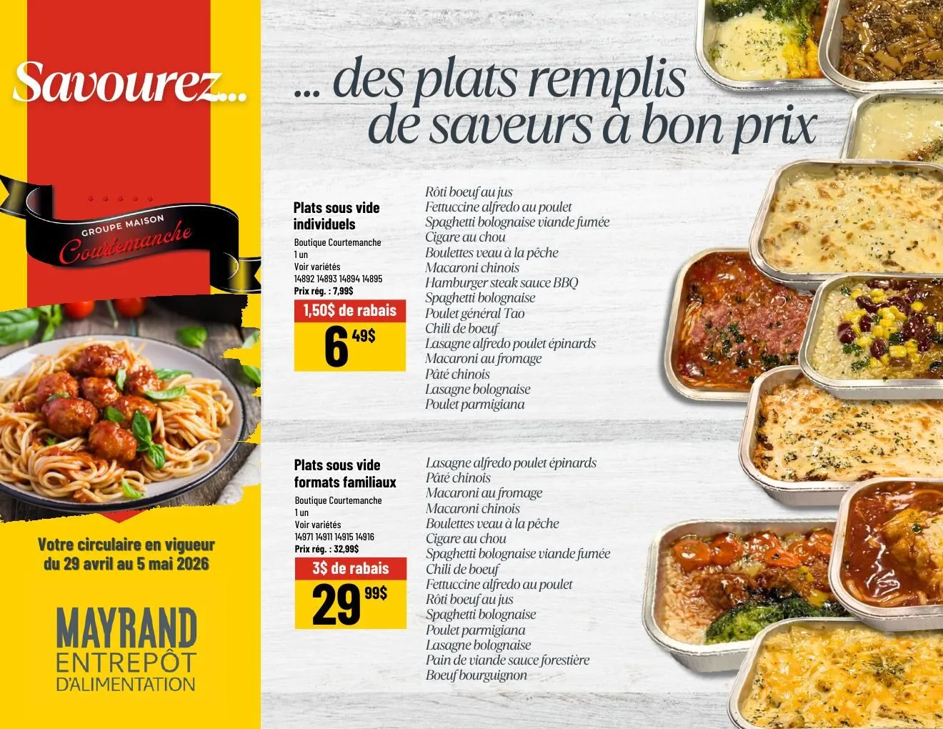 Page 6 de la Circulaire Mayrand du 29 avril au 5 mai 2026