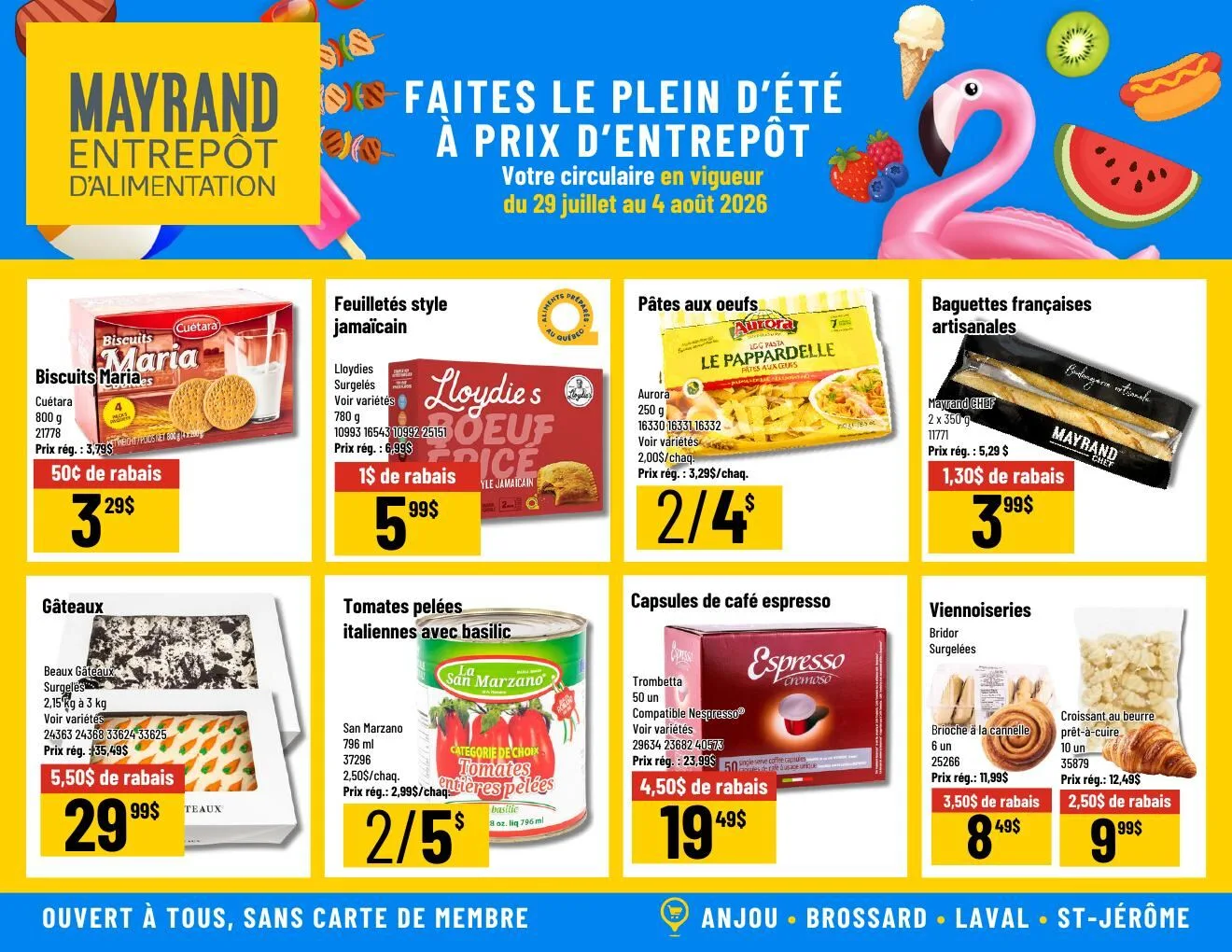 Page 4 de la Circulaire Mayrand du 29 juillet au 4 août 2026