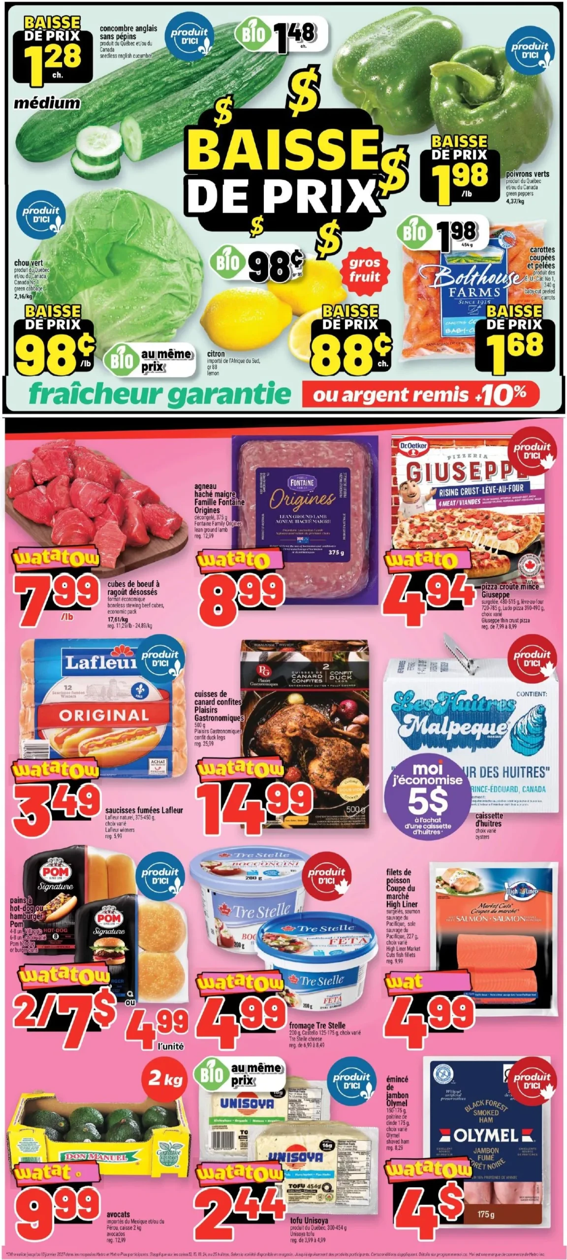 Page 2 de la Circulaire Metro du 10 au 16 septembre 2026