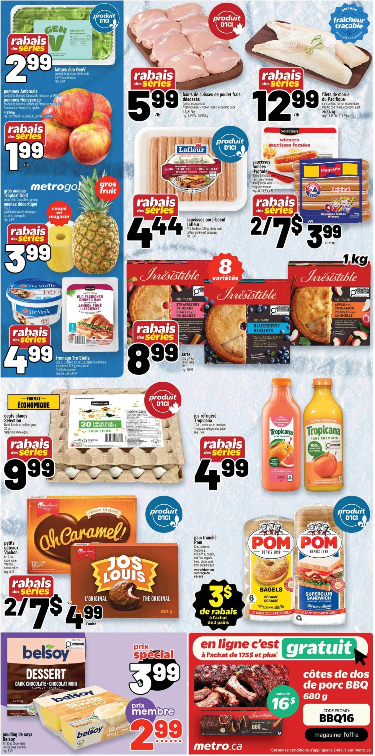 Page 2 de la Circulaire Metro du 16 au 22 avril 2026