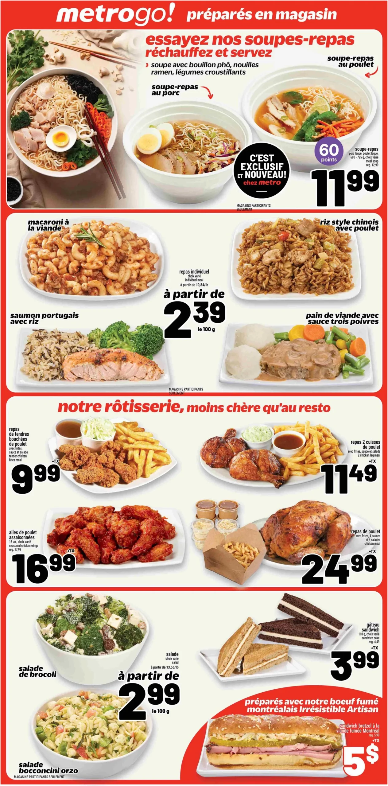 Page 14 de la Circulaire Metro du 16 au 22 avril 2026