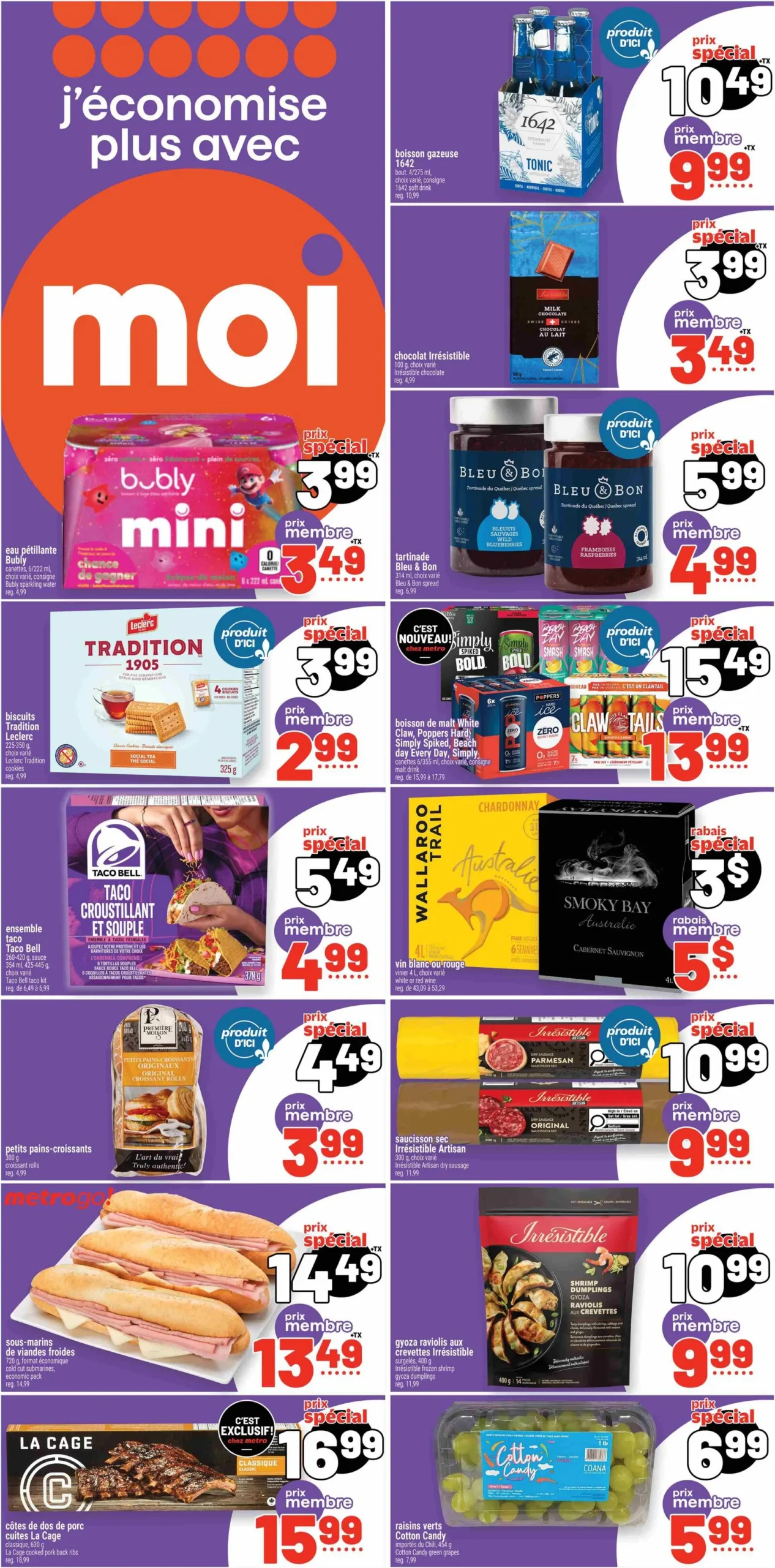 Page 15 de la Circulaire Metro du 16 au 22 avril 2026