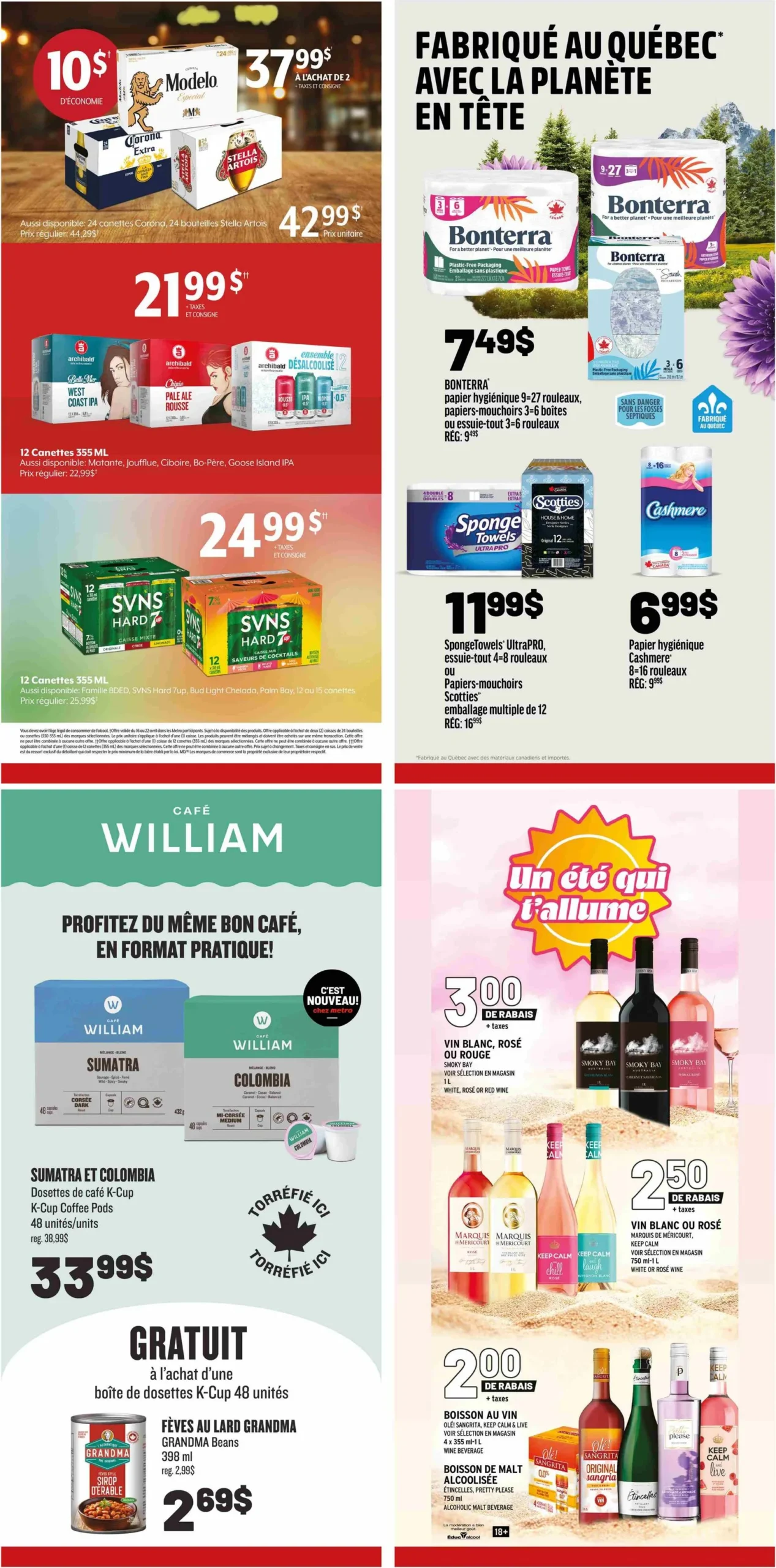 Page 19 de la Circulaire Metro du 16 au 22 avril 2026