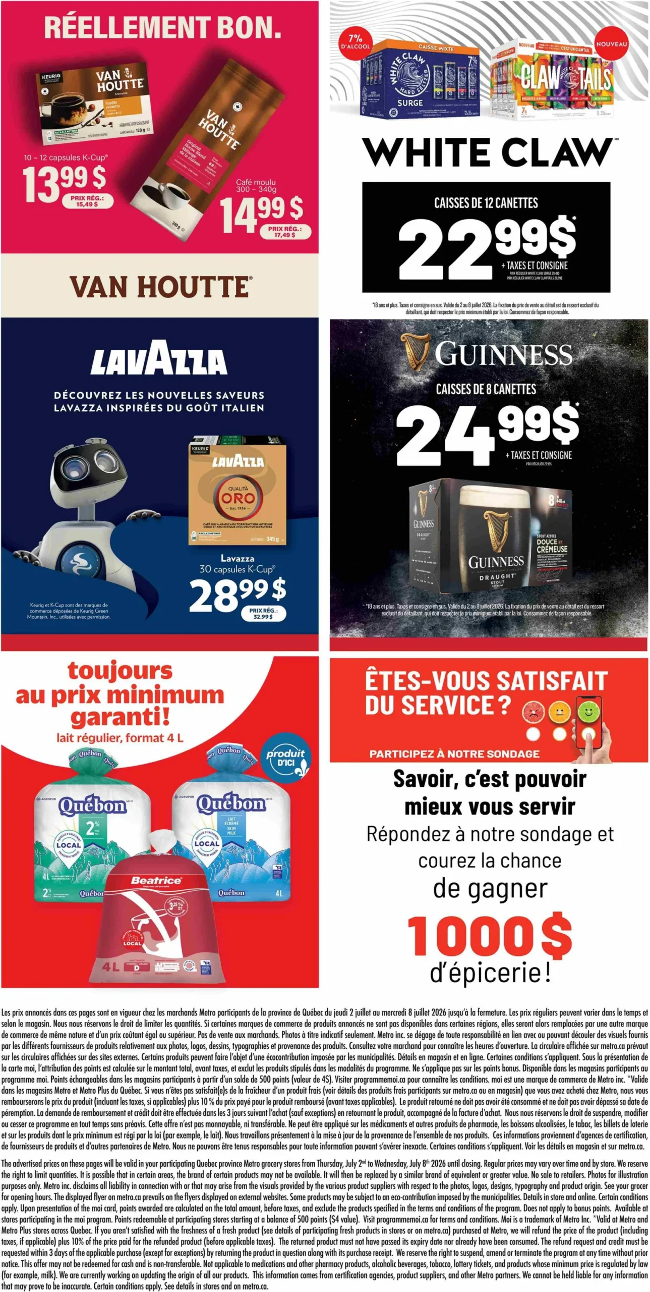 Page 20 de la Circulaire Metro du 2 au 8 juillet 2026