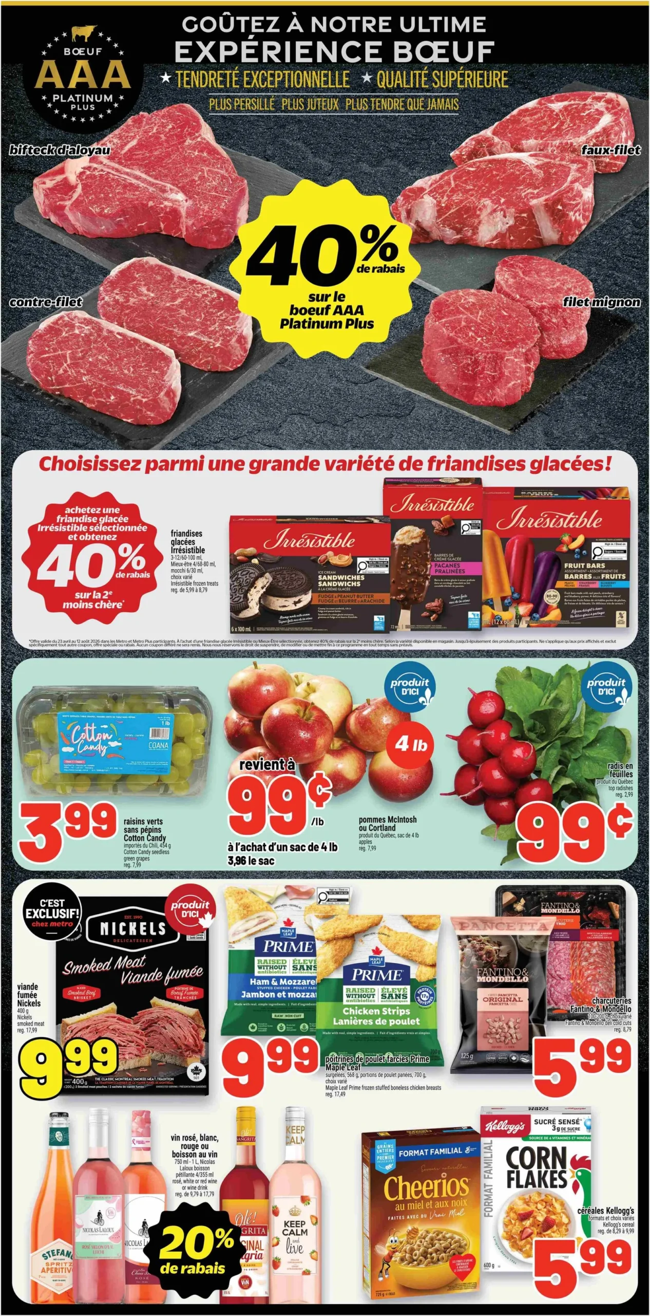 Page 2 de la Circulaire Metro du 23 au 29 avril 2026