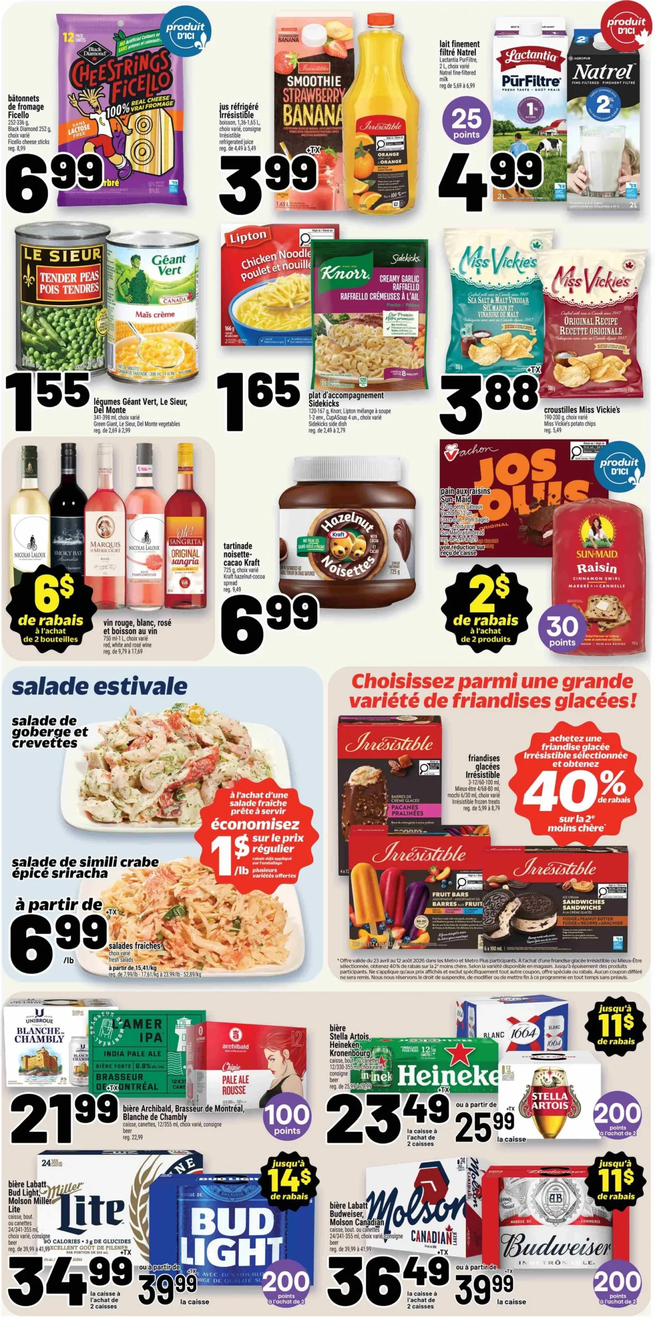 Page 3 de la Circulaire Metro du 23 au 29 juillet 2026