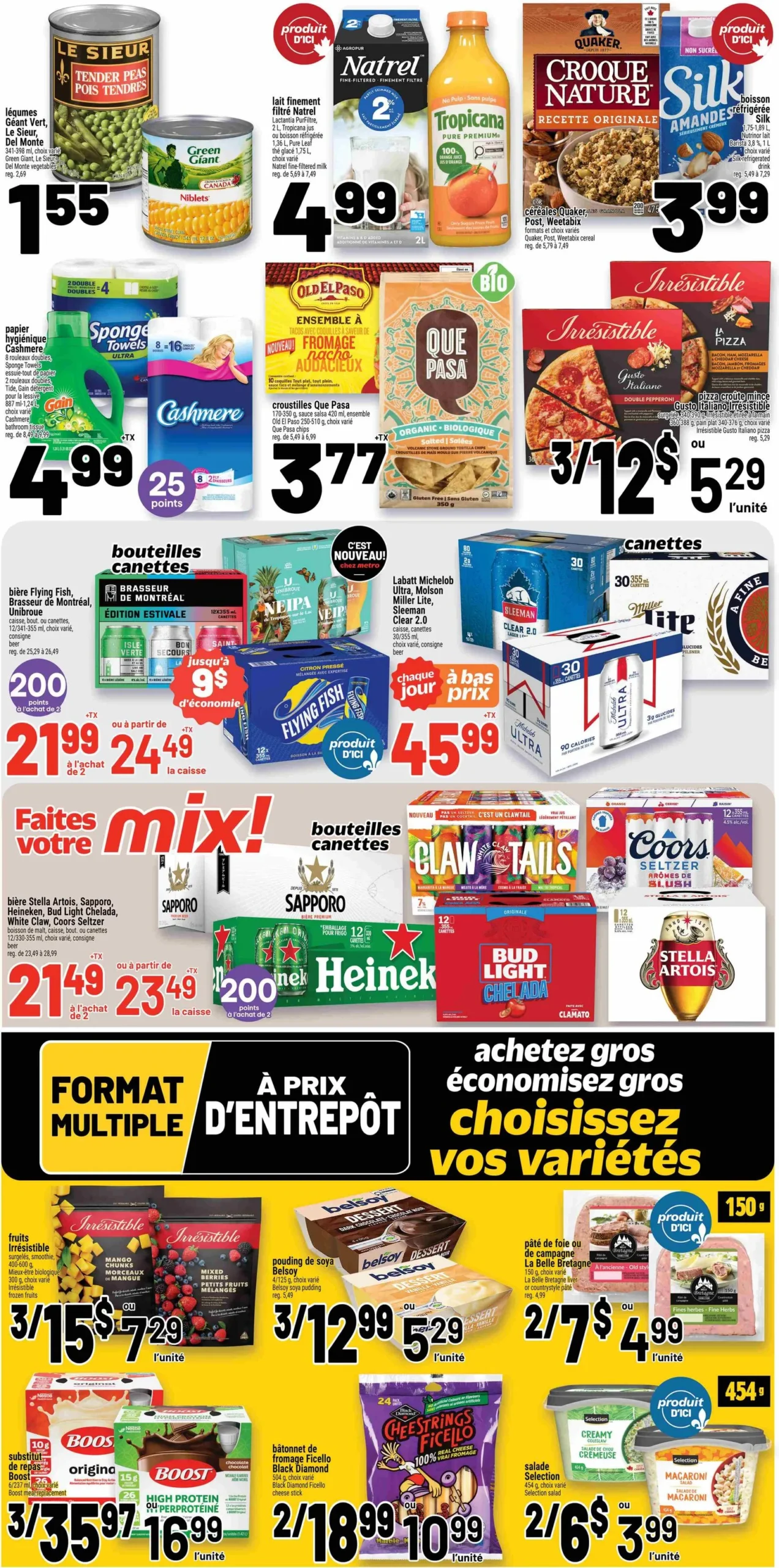 Page 3 de la Circulaire Metro du 25 juin au 1 juillet 2026