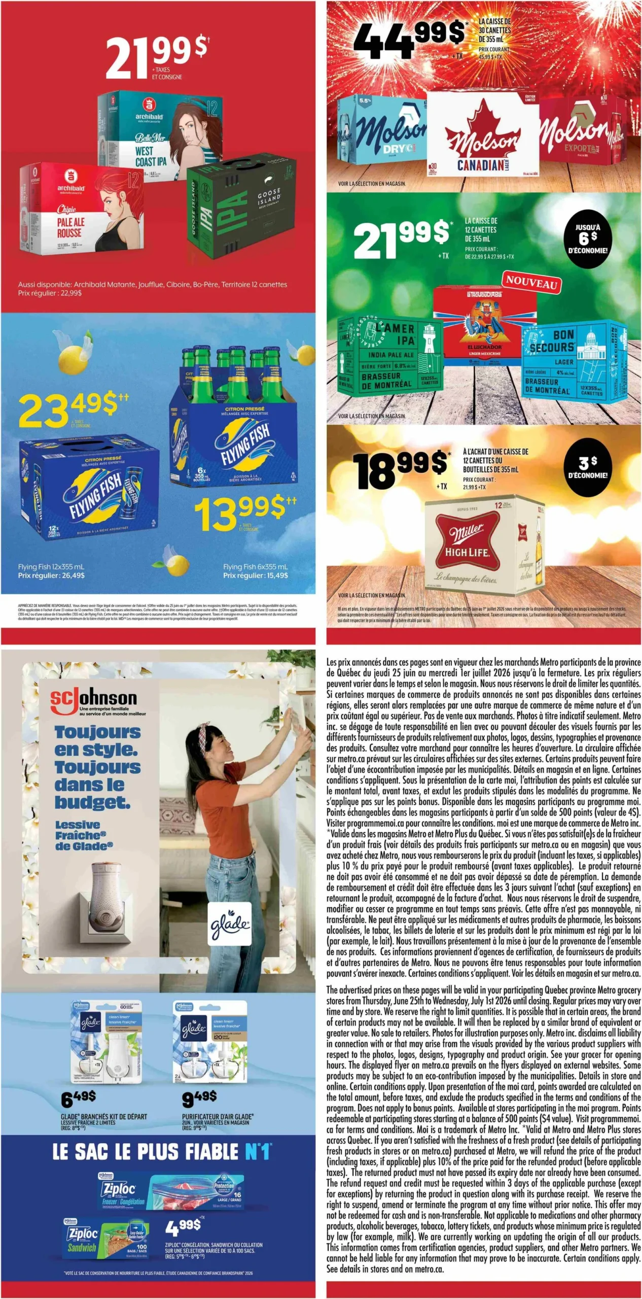 Page 18 de la Circulaire Metro du 25 juin au 1 juillet 2026