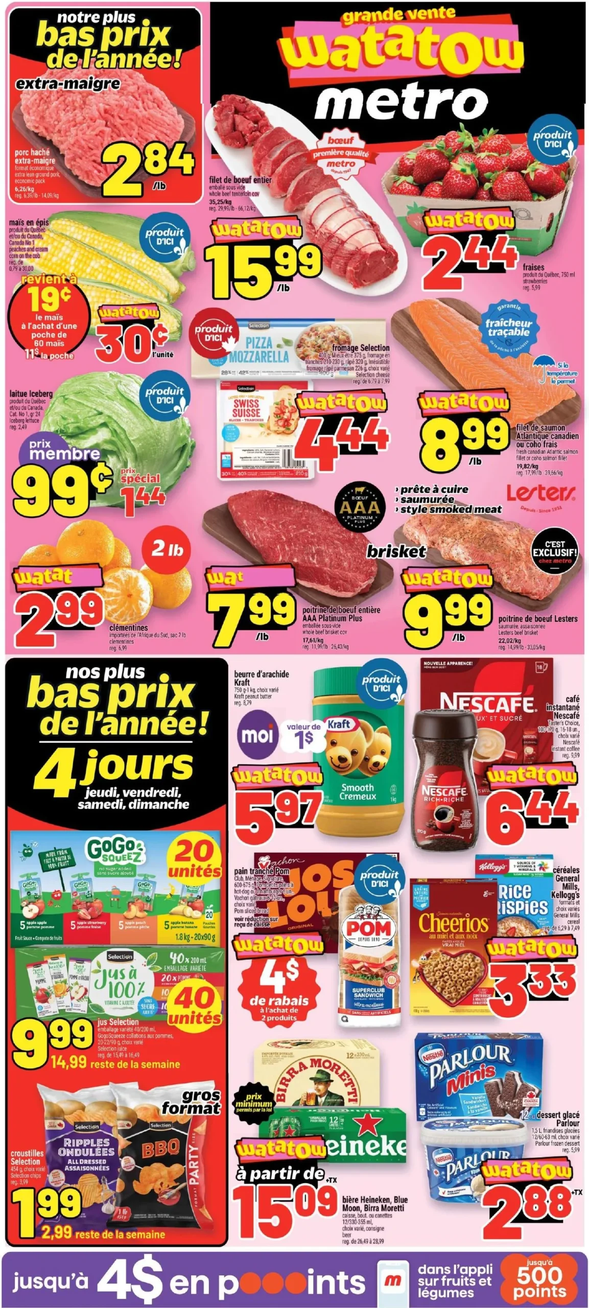 Page 1 de la Circulaire Metro du 3 au 9 septembre 2026