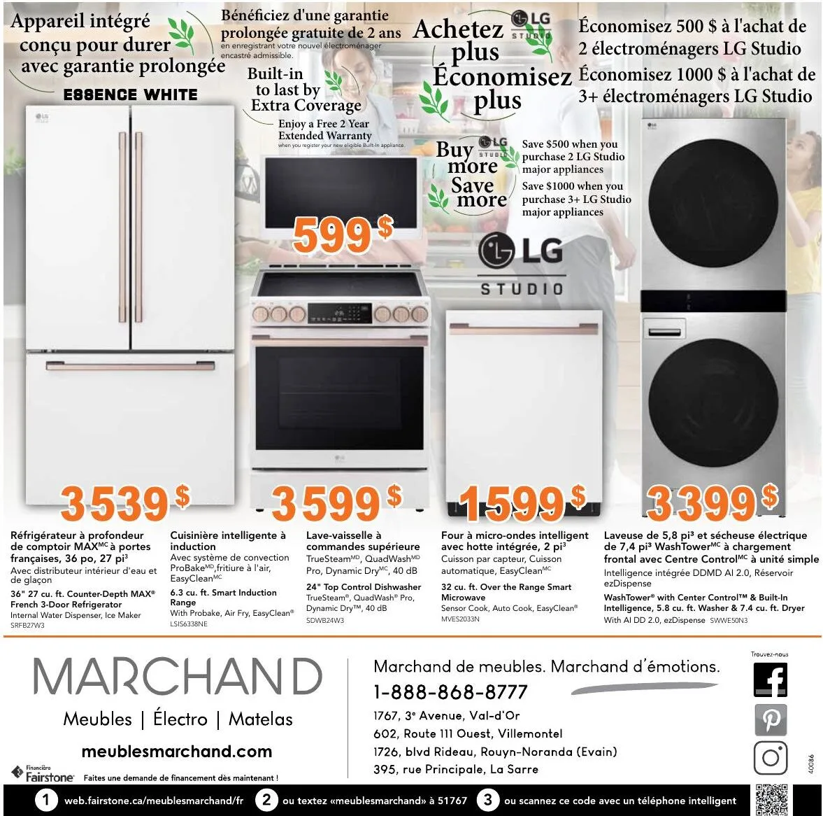 Page 4 de la Circulaire Meubles Marchand du 4 au 24 juin 2026