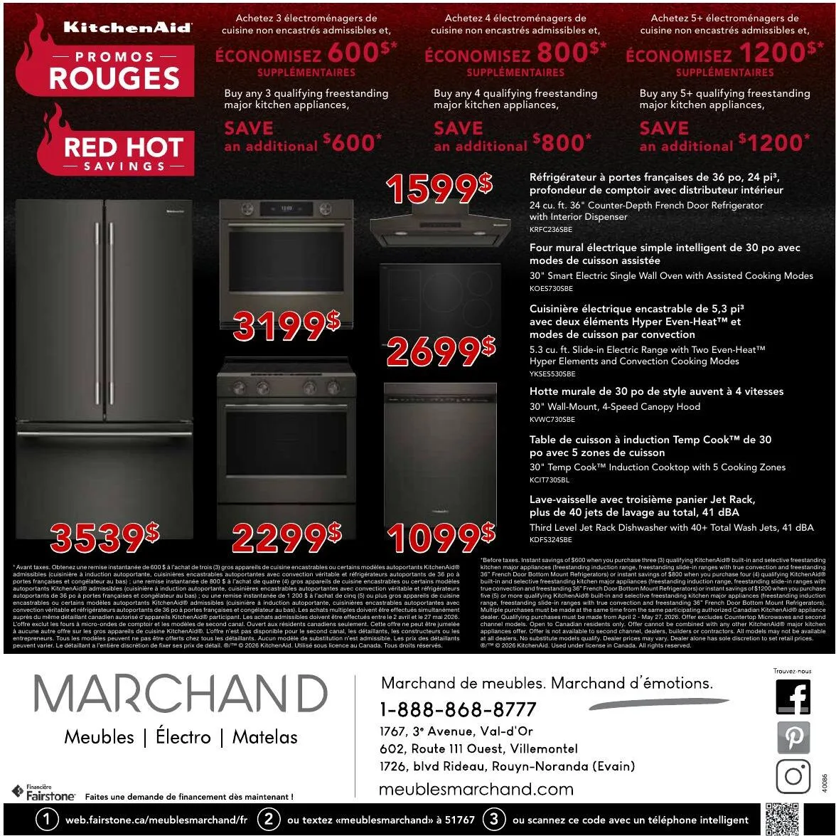 Page 4 de la Circulaire Meubles Marchand du 7 au 27 mai 2026