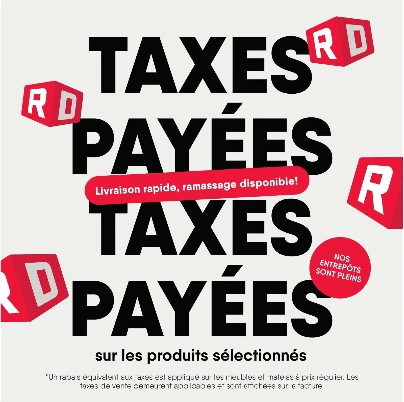 Page 1 de la Circulaire Meubles RD du 15 au 21 juin 2026