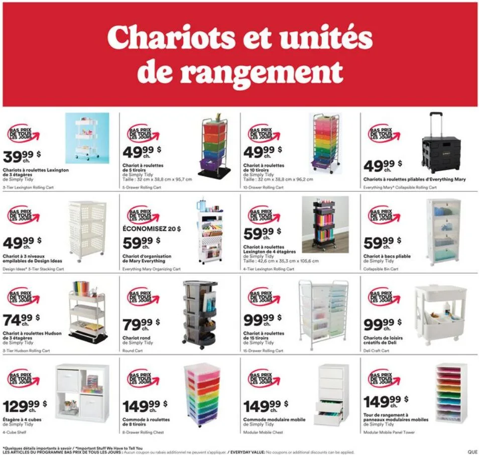 Page 4 de la Circulaire Michaels du 17 au 23 juillet 2026
