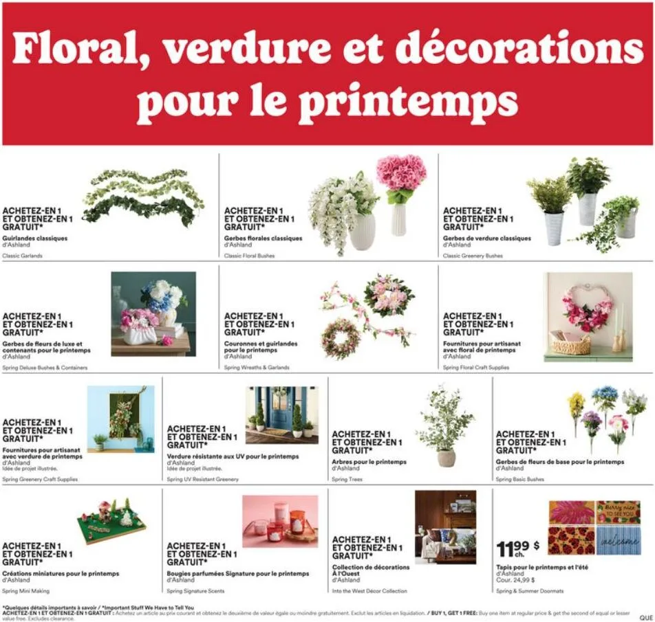 Page 2 de la Circulaire Michaels du 3 au 9 avril 2026