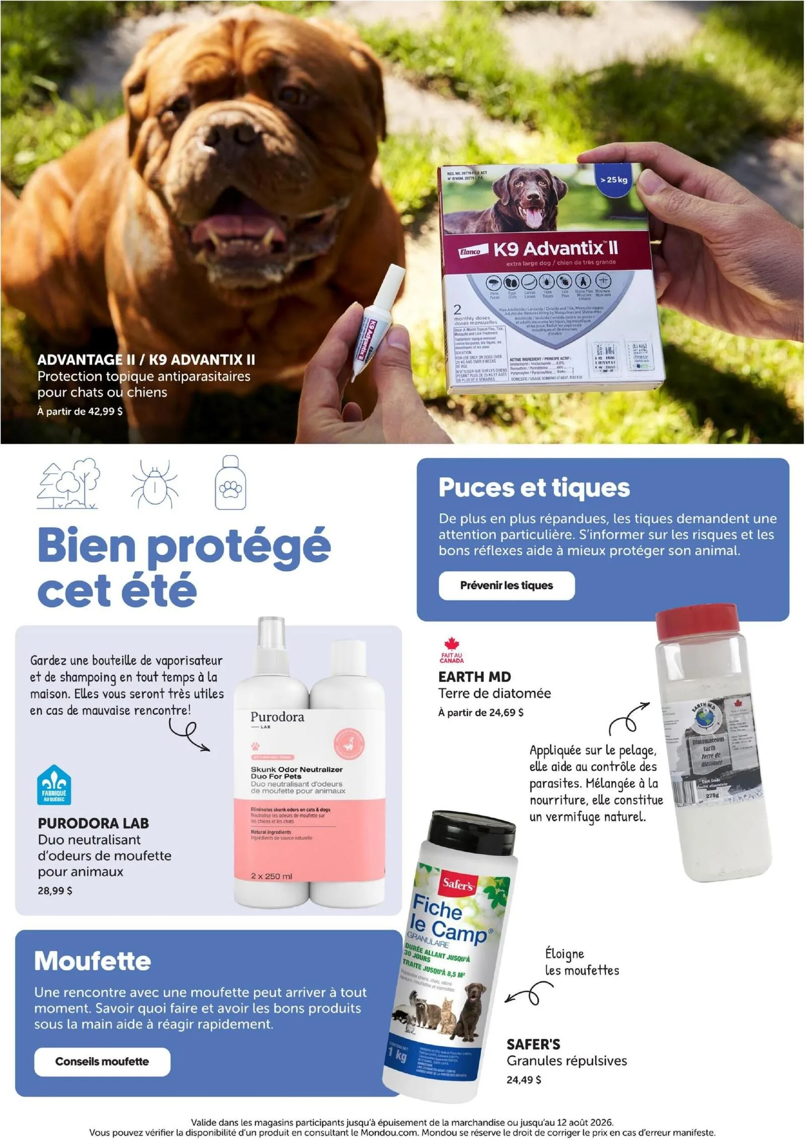 Page 12 de la Circulaire Mondou du 24 juin au 12 août 2026
