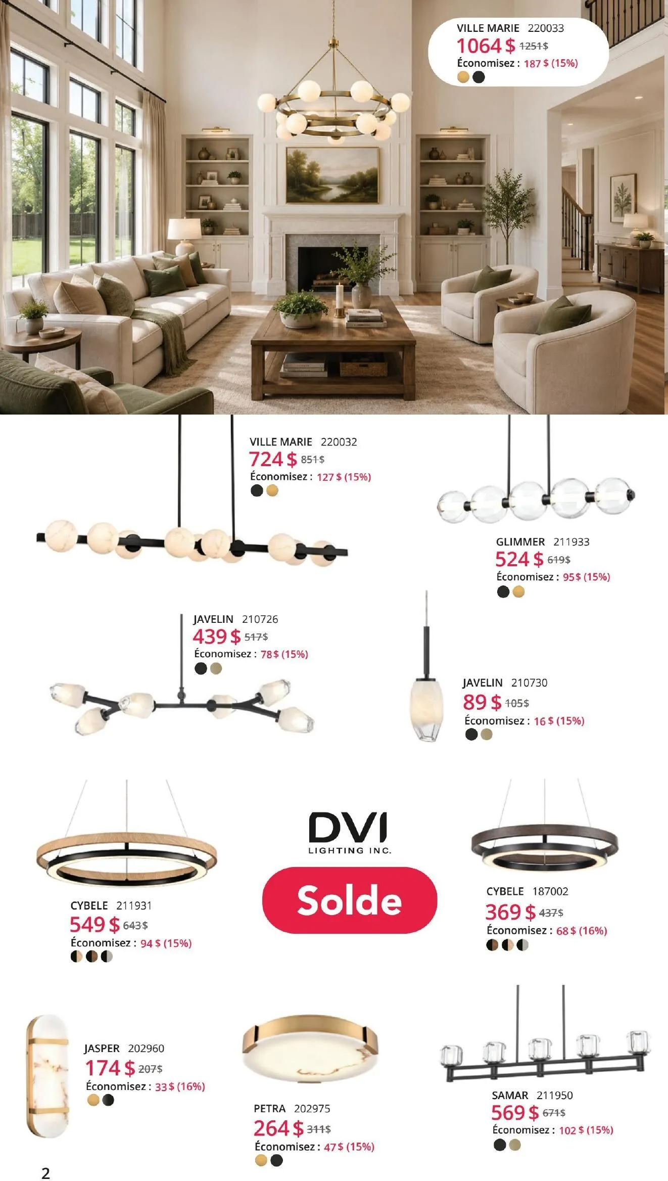 Page 2 de la Circulaire Multi Luminaire du 26 décembre au 5 janvier 2027